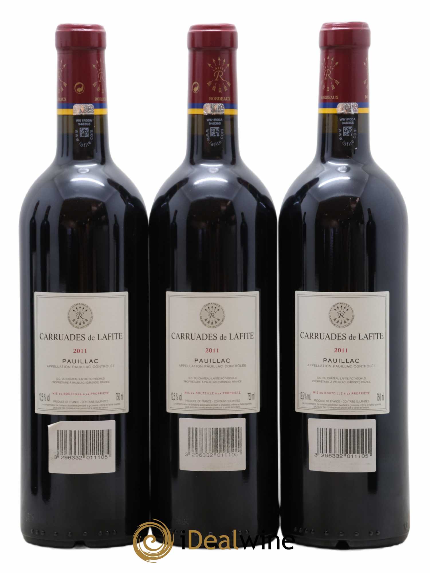 Carruades de Lafite Rothschild Second Vin 2011 - Lot de 6 bouteilles - 4
