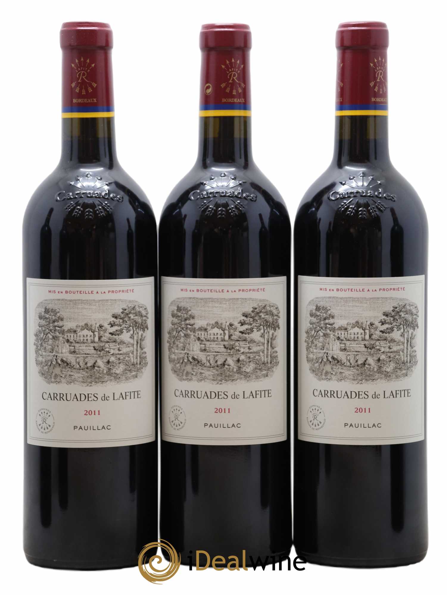 Carruades de Lafite Rothschild Second Vin 2011 - Lot de 6 bouteilles - 1