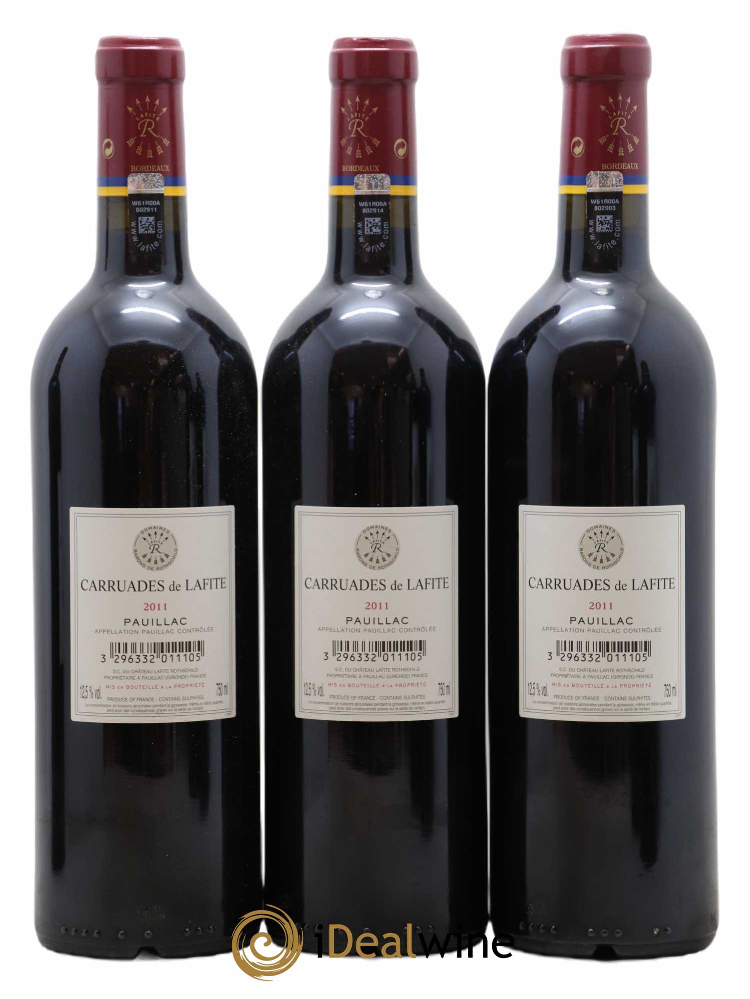Carruades de Lafite Rothschild Second Vin 2011 - Lot de 6 bouteilles - 4