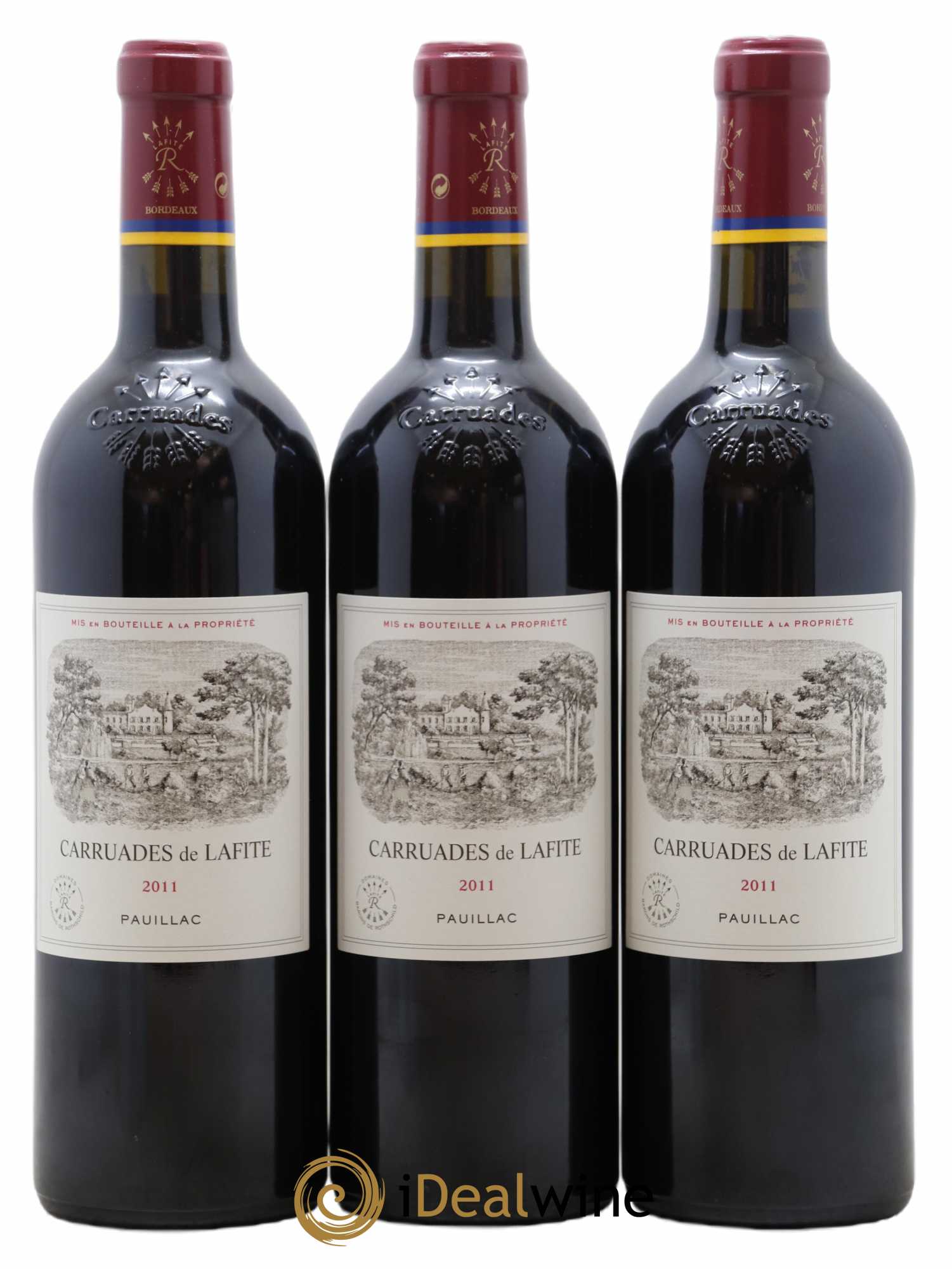 Carruades de Lafite Rothschild Second Vin 2011 - Lot of 6 bottles - 3
