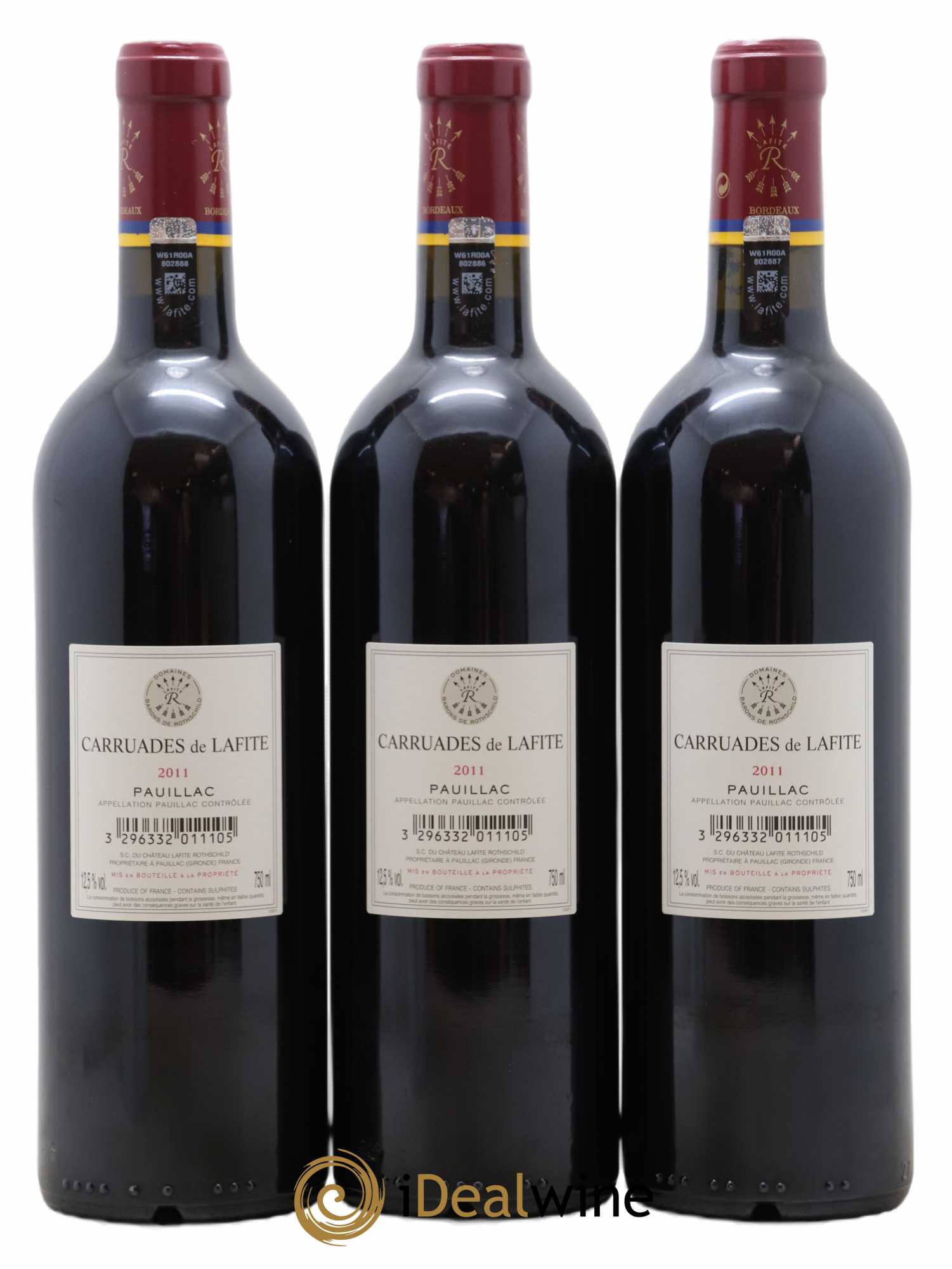 Carruades de Lafite Rothschild Second Vin 2011 - Lot of 6 bottles - 4
