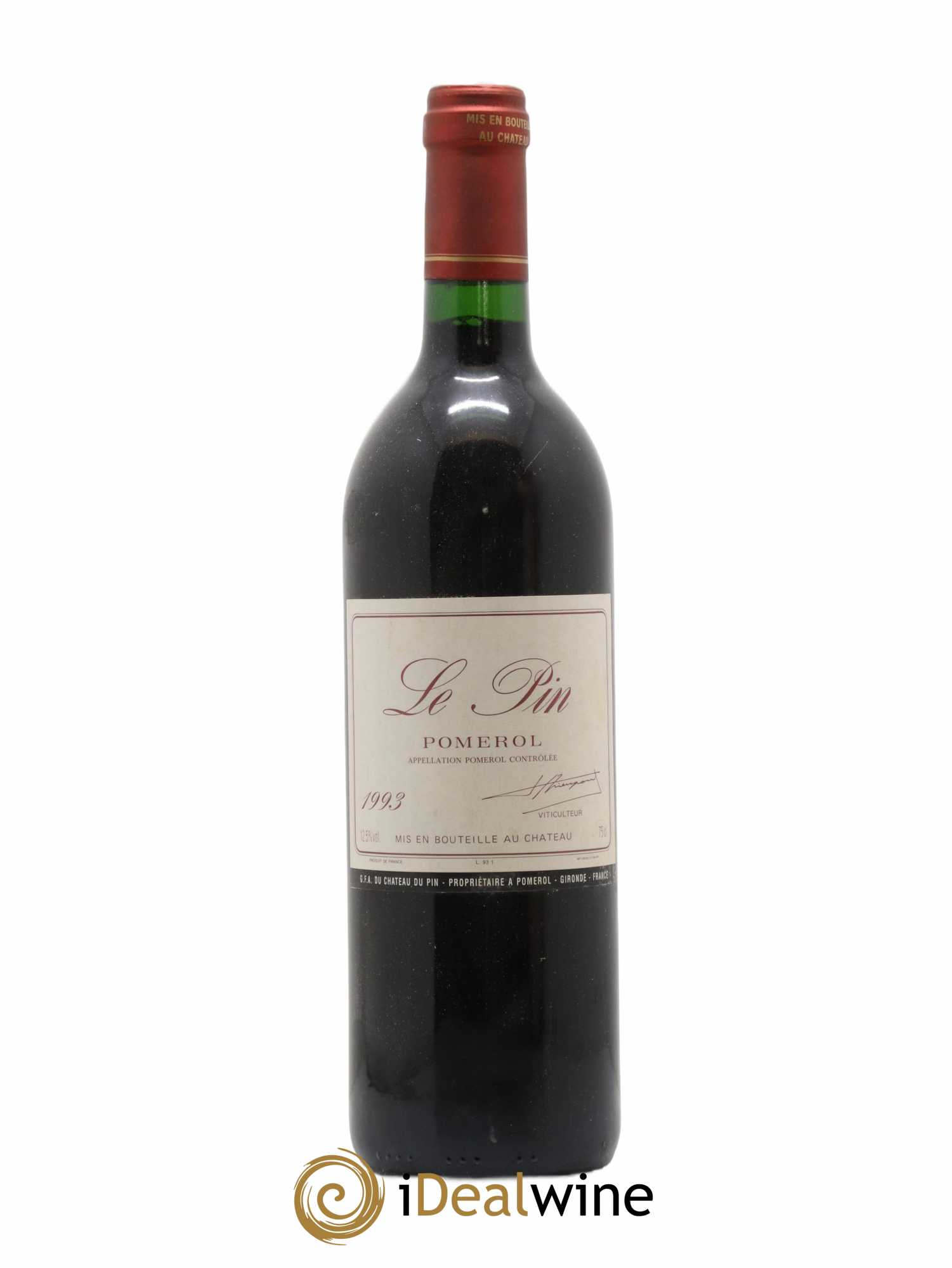 Château Le Pin 1993 - Posten von 1 Flasche - 0