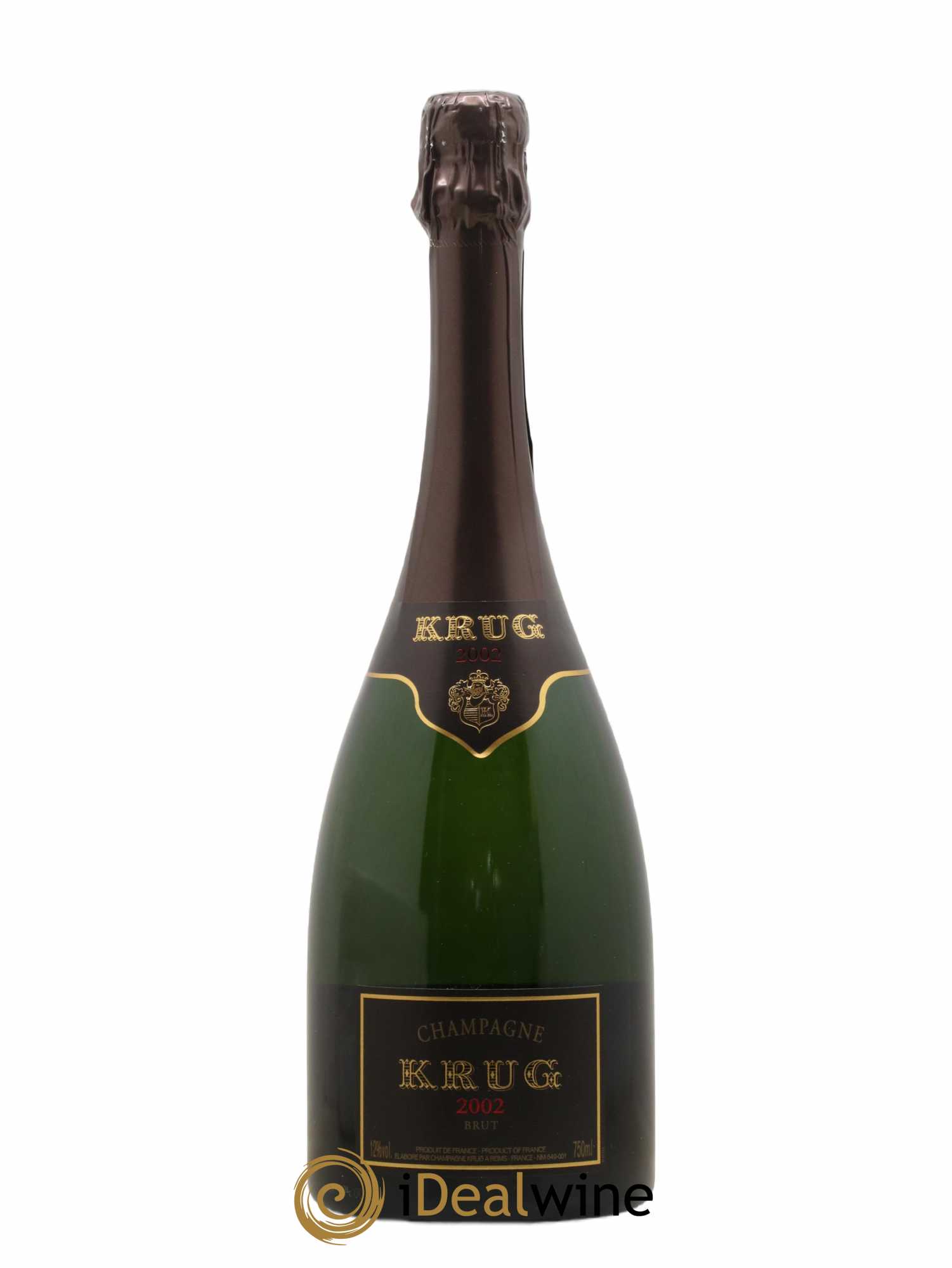 Vintage Krug 2002 - Lot de 1 bouteille - 1