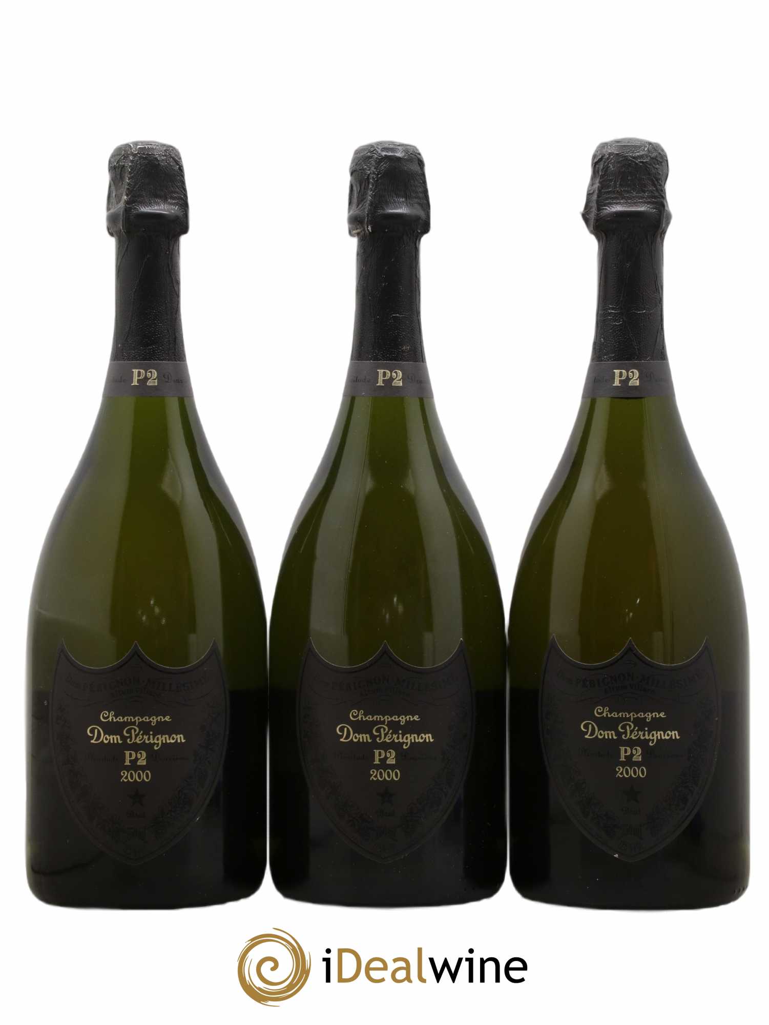 2eme Plénitude (P2) Dom Pérignon 2000 - Lot de 3 bouteilles - 0