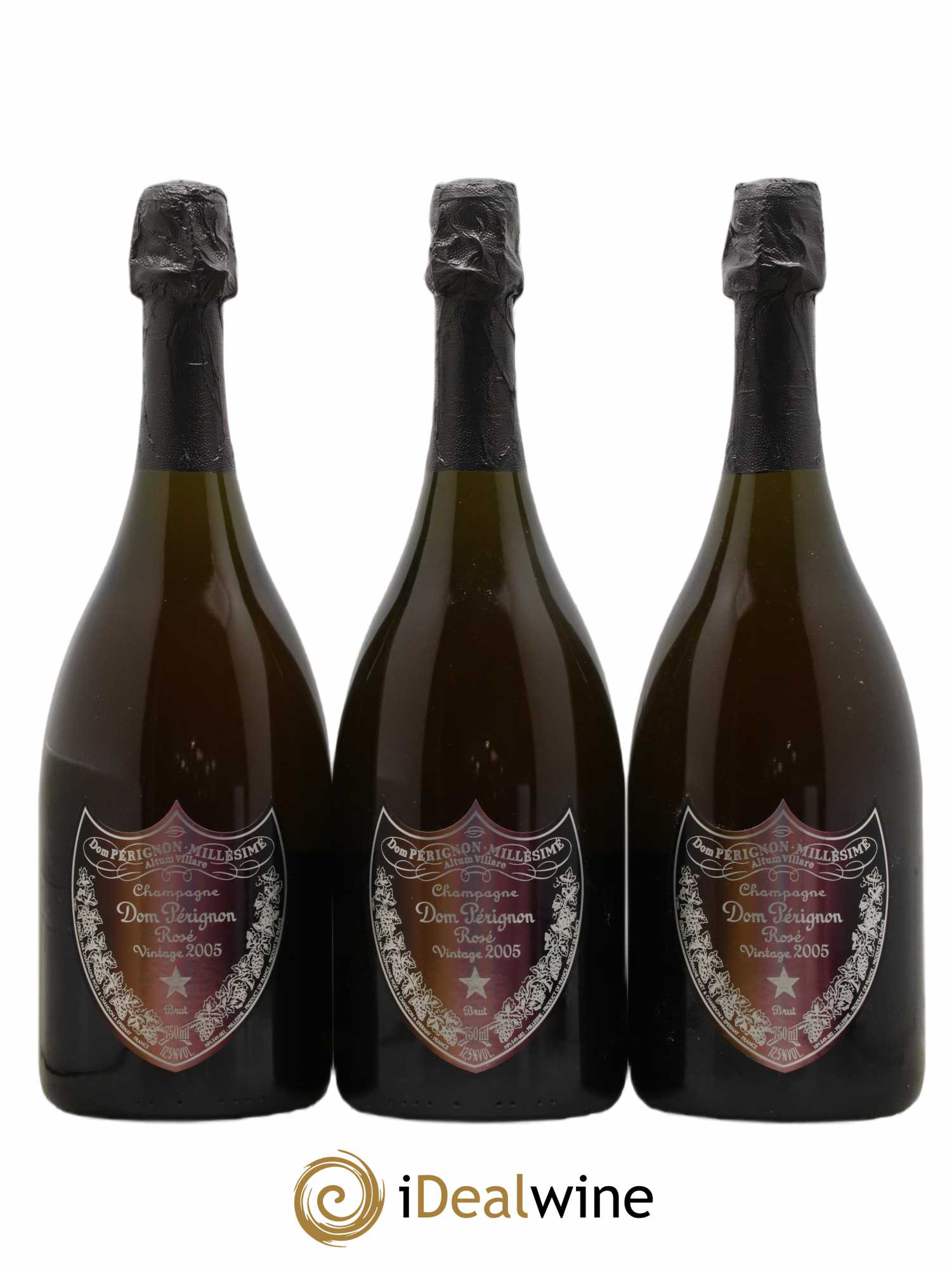 Brut Dom Pérignon Edition Tokujin Yoshioka 2005 - Lot de 3 bouteilles - 0