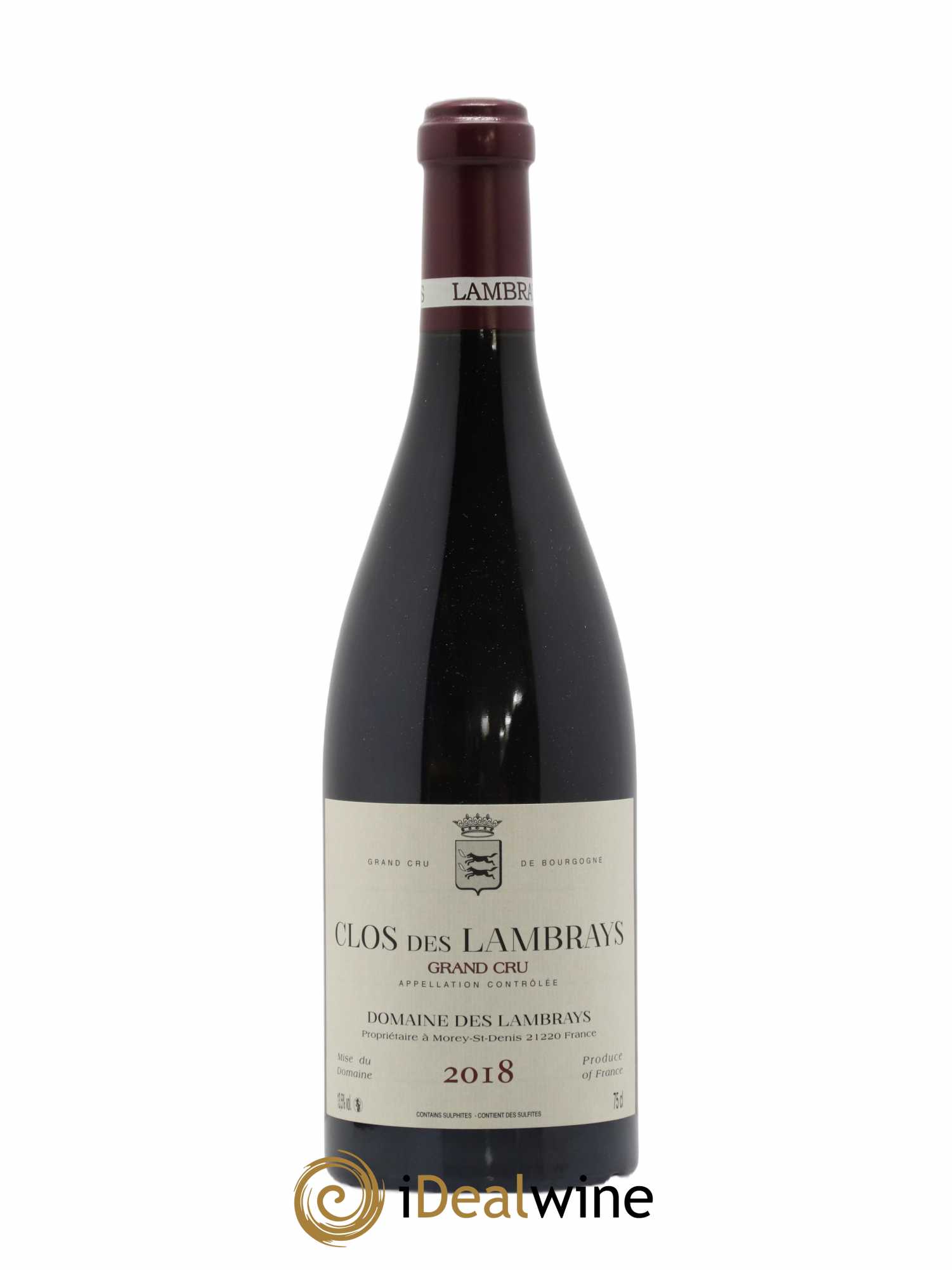 Clos des Lambrays Grand Cru Domaine des Lambrays 2018 - Lot de 1 bouteille - 0