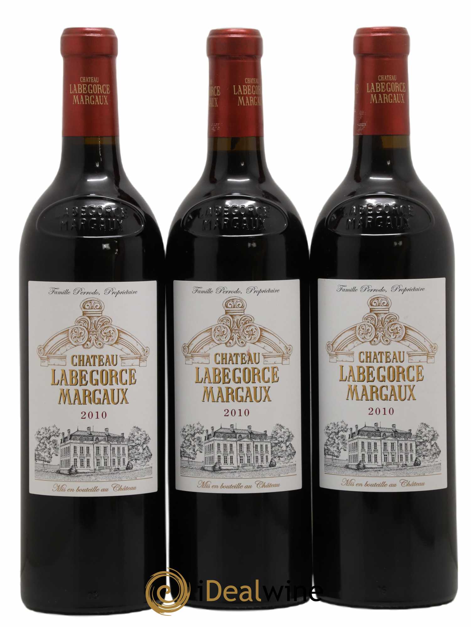 Château Labegorce Cru Bourgeois 2010 - Lot de 3 bouteilles - 0