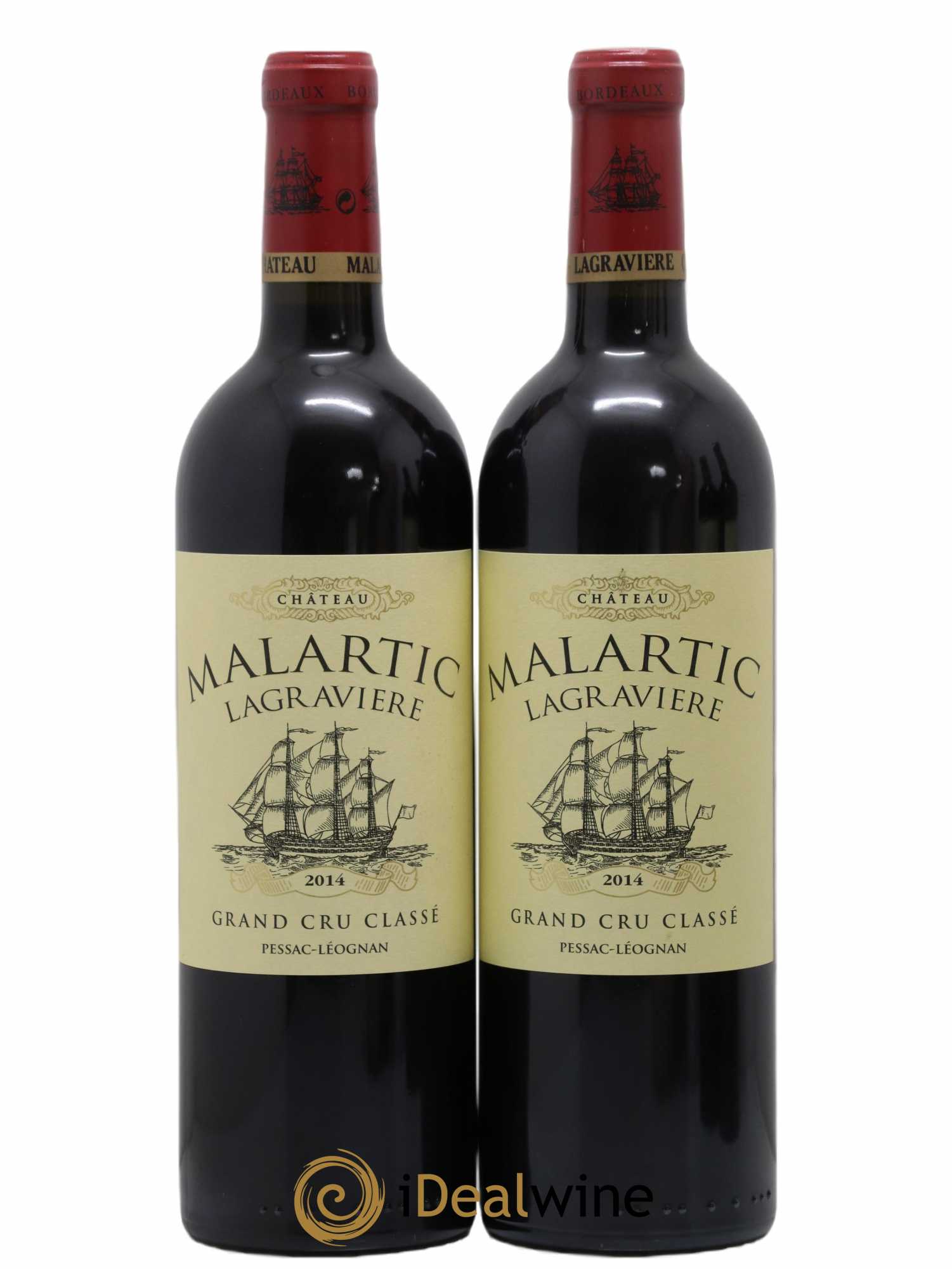 Château Malartic-Lagravière Cru Classé de Graves 2014 - Lot de 2 bouteilles - 0