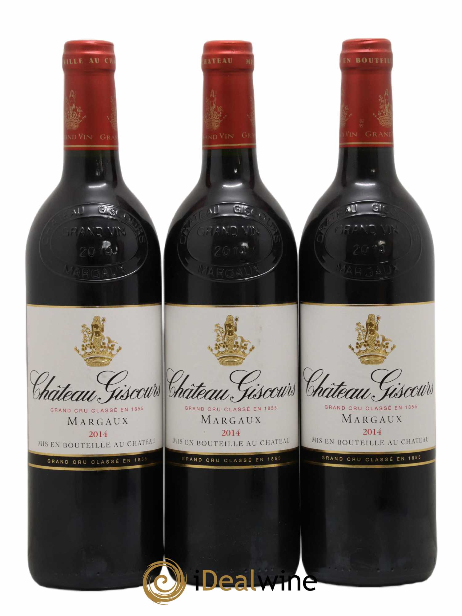 Château Giscours 3ème Grand Cru Classé 2014 - Lot of 3 bottles - 0