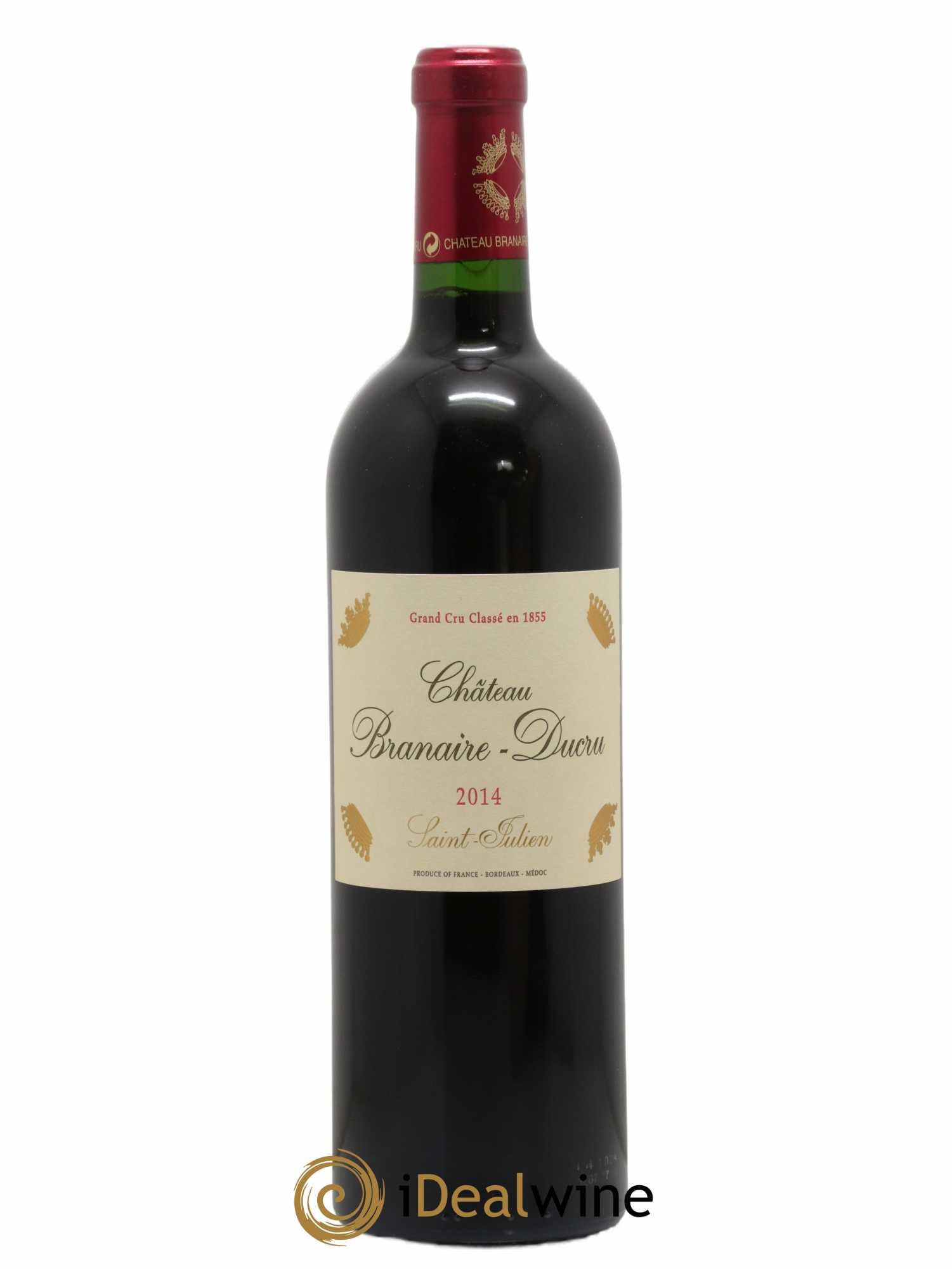 Château Branaire Ducru 4ème Grand Cru Classé 2014 - Lot de 1 bouteille - 0