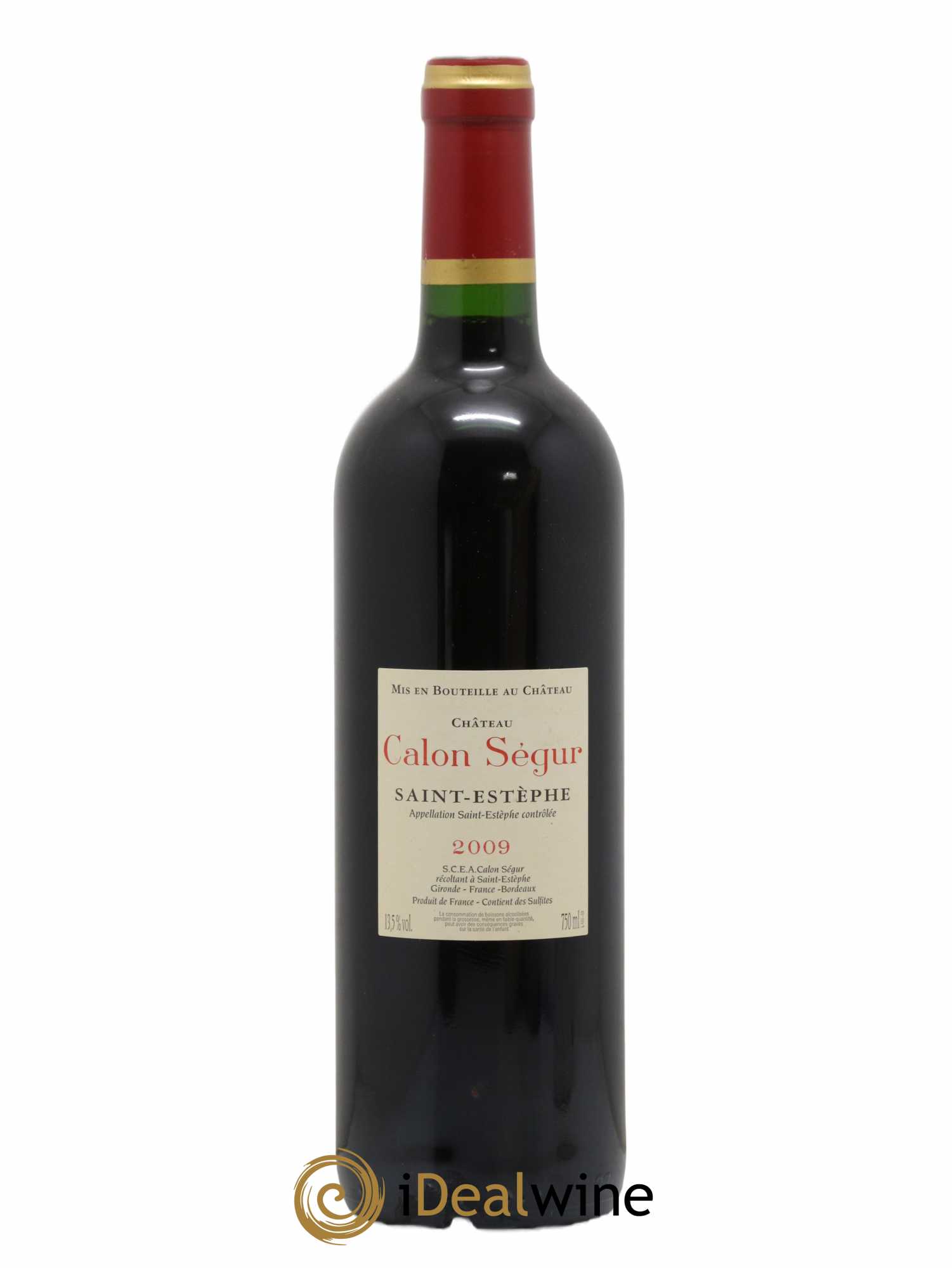 Château Calon Ségur 3ème Grand Cru Classé 2009 - Lot of 1 bottle - 1
