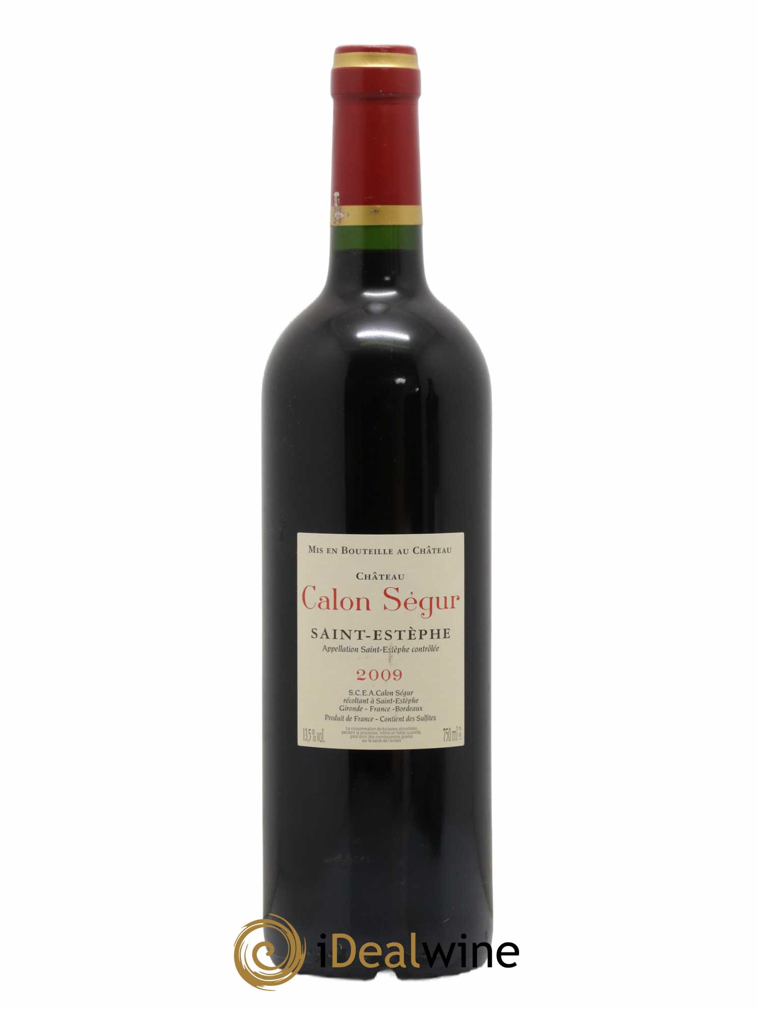 Château Calon Ségur 3ème Grand Cru Classé 2009 - Lot of 1 bottle - 1
