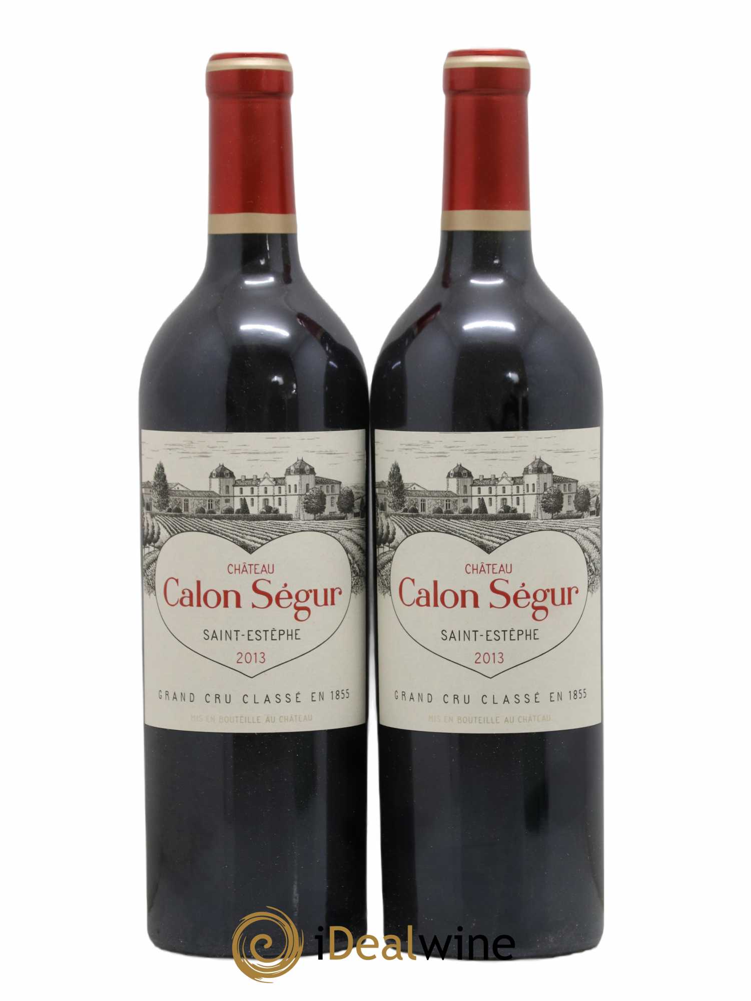 Château Calon Ségur 3ème Grand Cru Classé 2013 - Lot of 2 bottles - 0