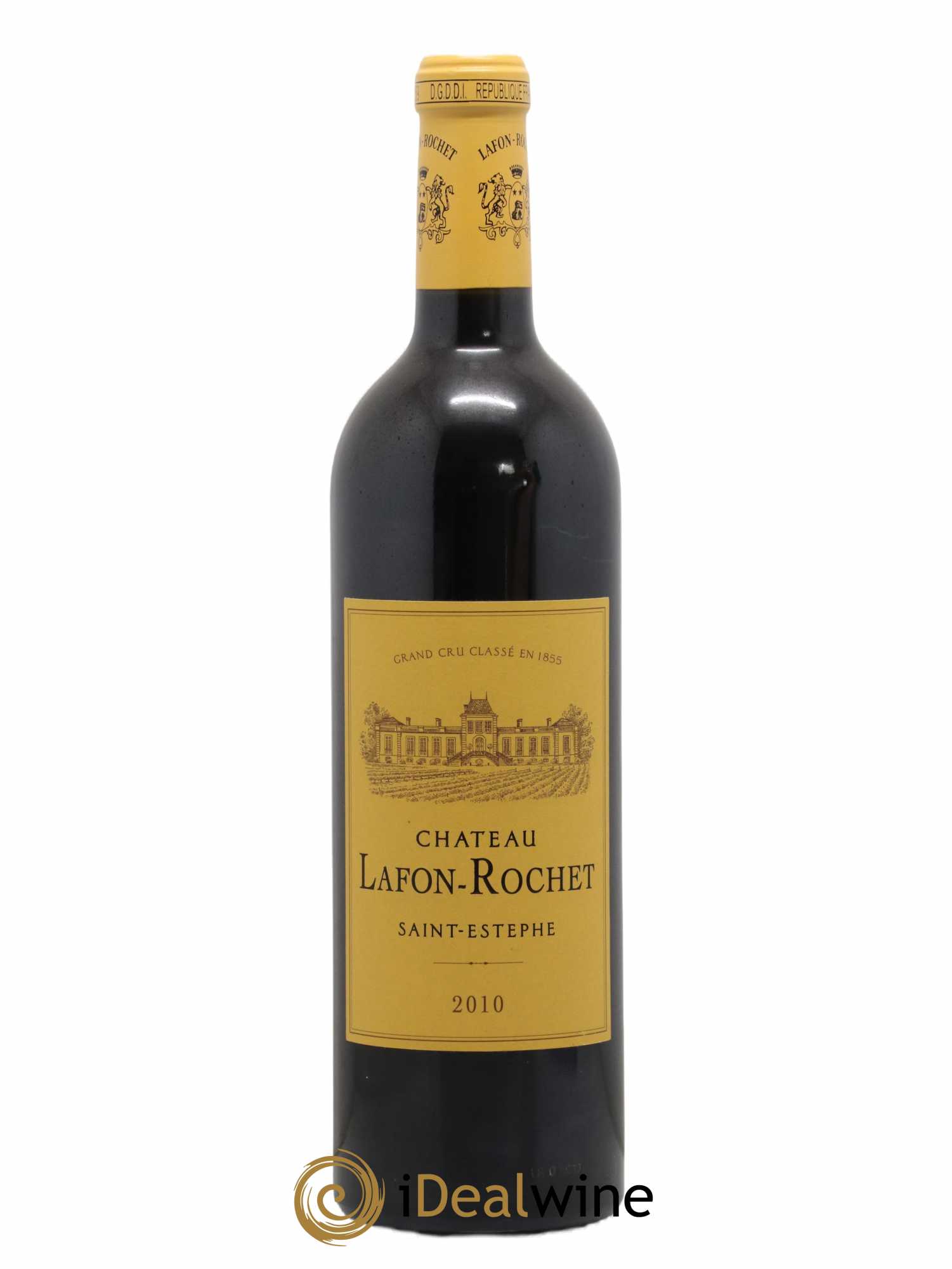 Château Lafon Rochet 4ème Grand Cru Classé 2010 - Lot de 1 bouteille - 0