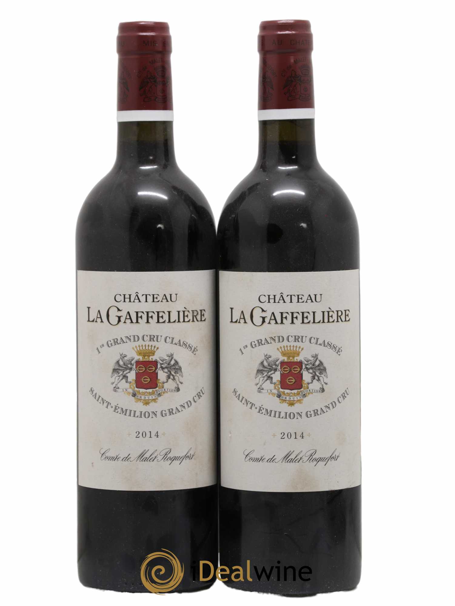 Château la Gaffelière 1er Grand Cru Classé B 2014 - Lot of 2 bottles - 0