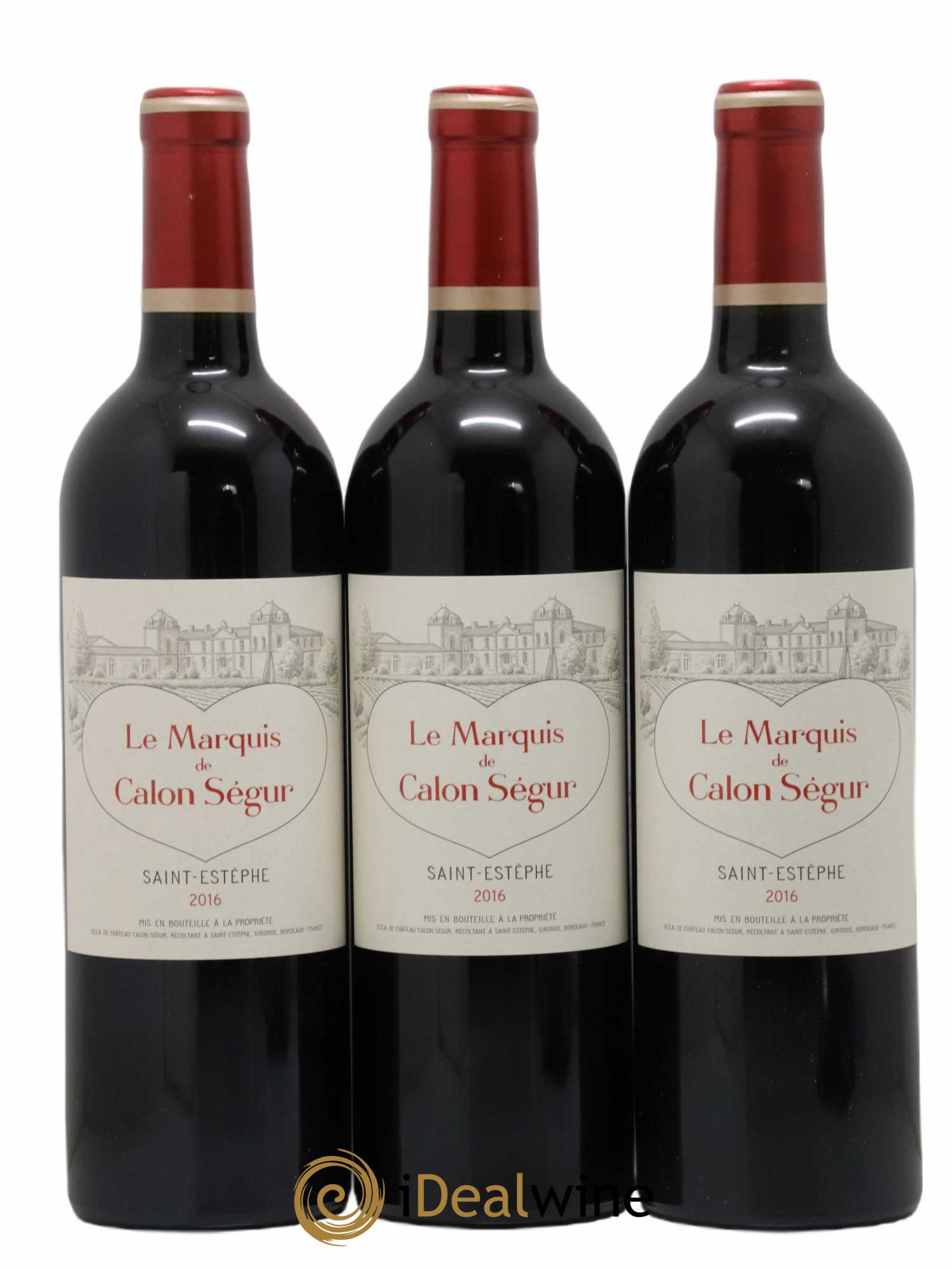 Marquis de Calon Second Vin 2016 - Lot de 12 bouteilles - 1