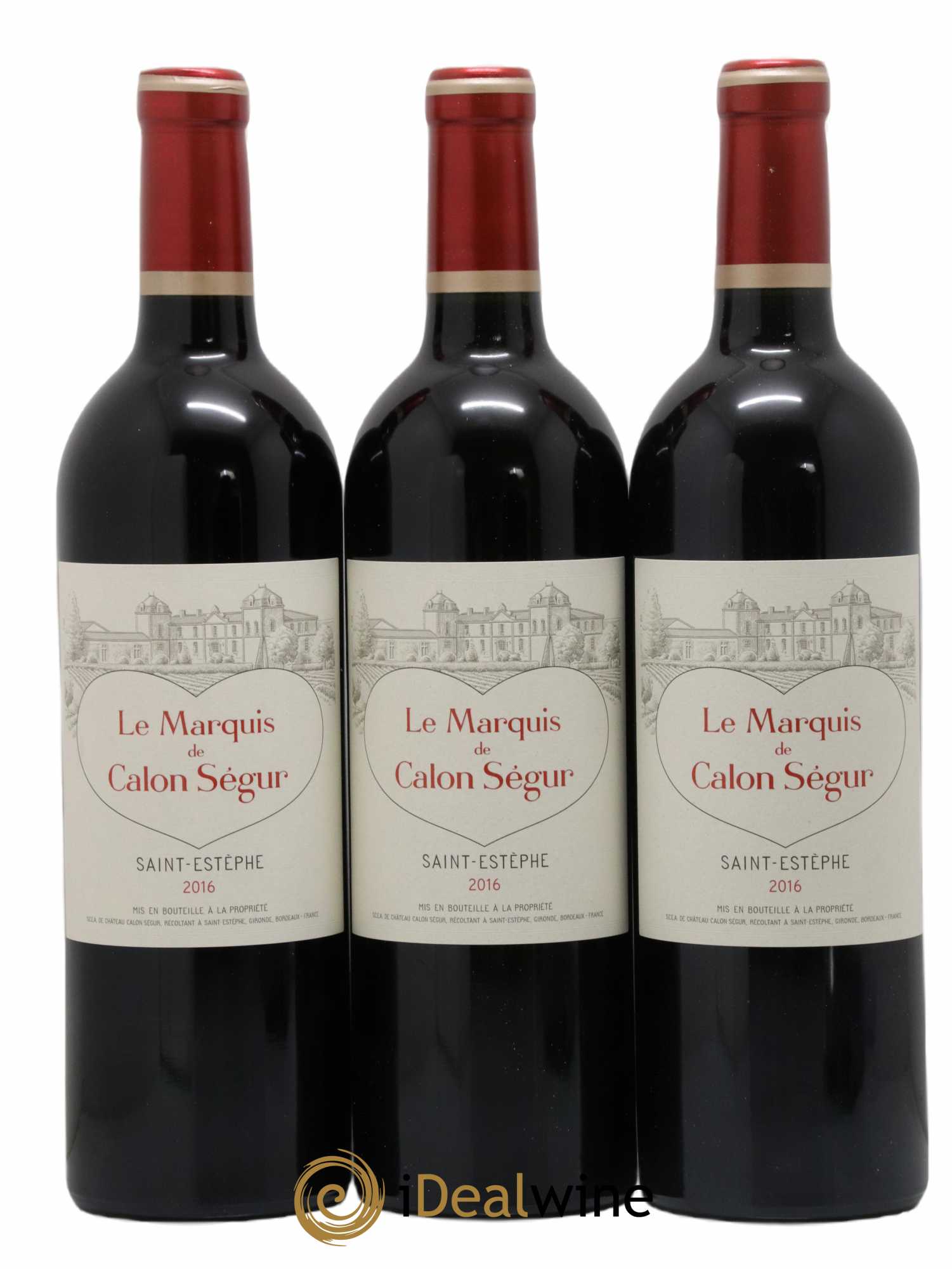 Marquis de Calon Second Vin 2016 - Lot de 12 bouteilles - 3