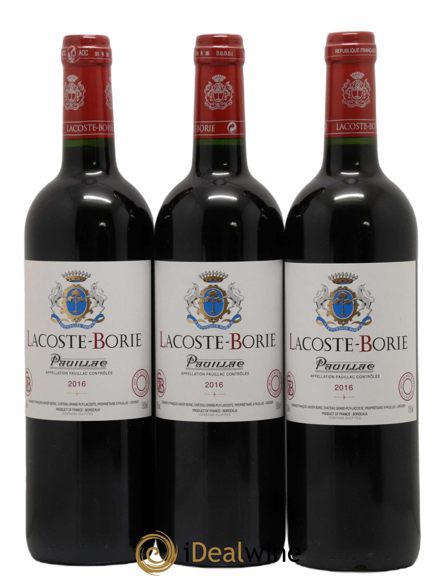 Lacoste Borie 2016 - Lot de 12 bouteilles - 3
