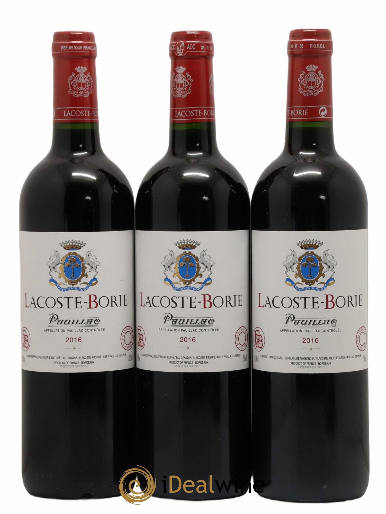 Lacoste Borie 2016 - Lot de 12 bouteilles - 4