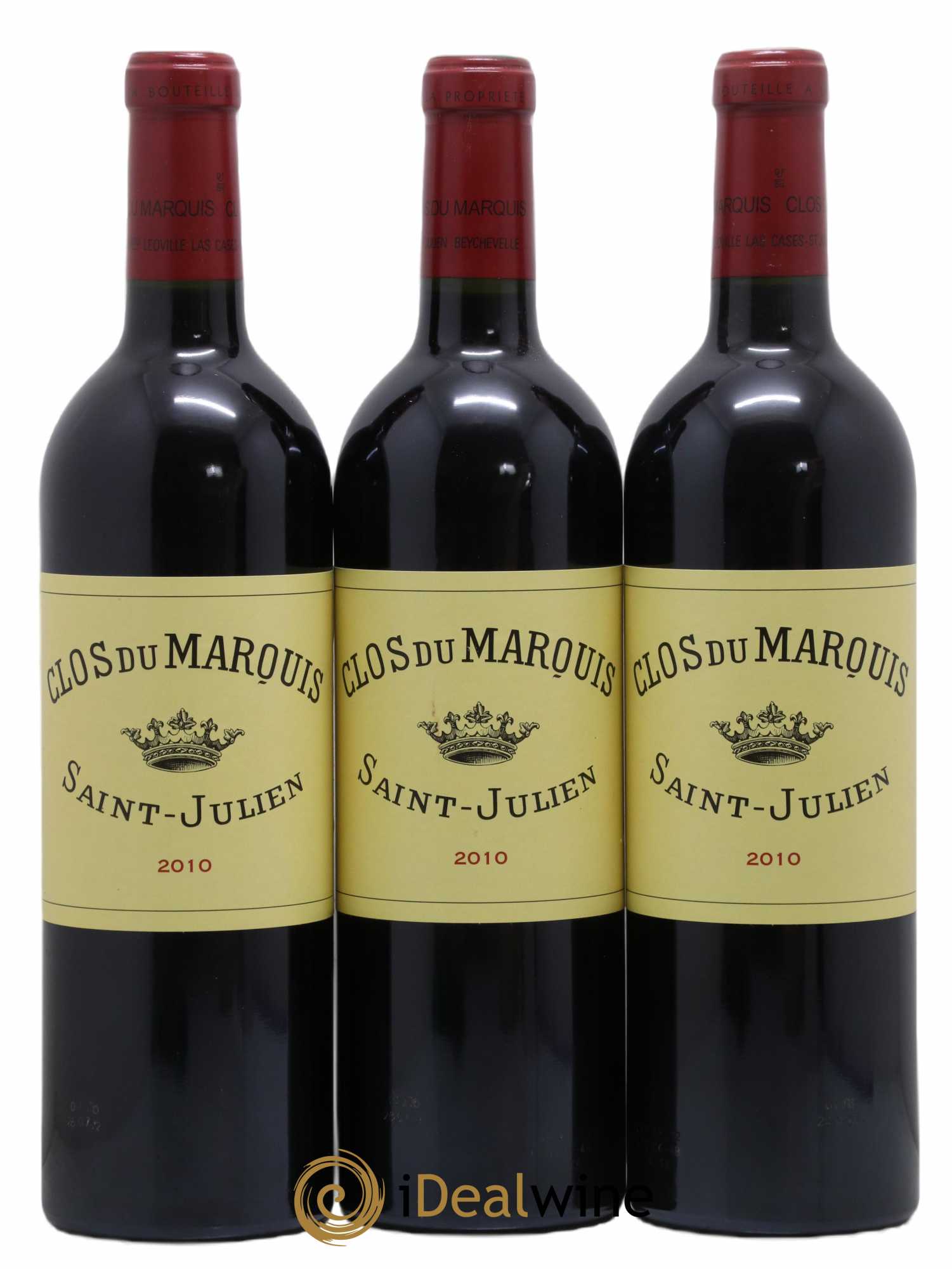 Clos du Marquis 2010 - Lot of 3 bottles - 0