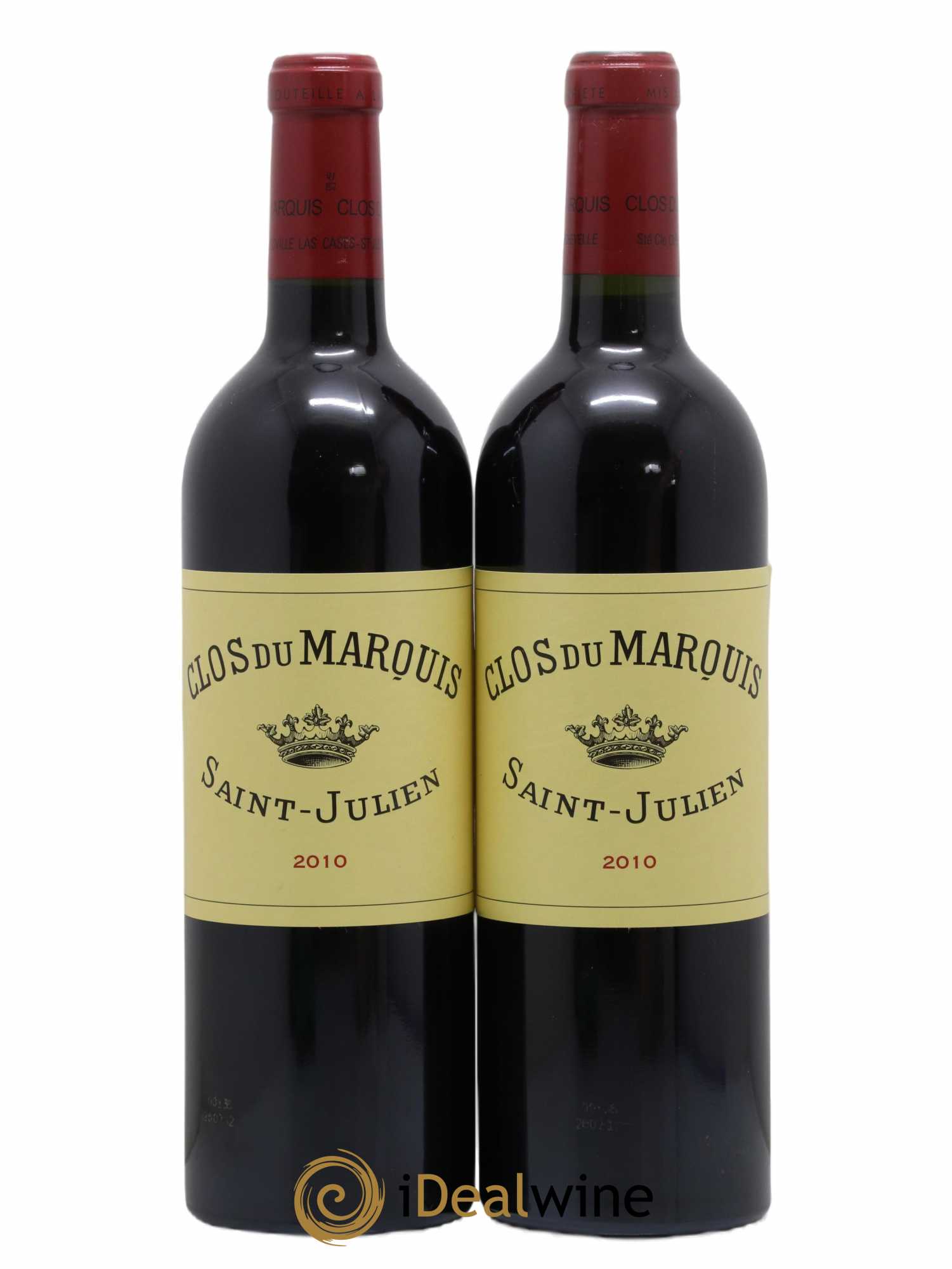 Clos du Marquis 2010 - Lot of 2 bottles - 0
