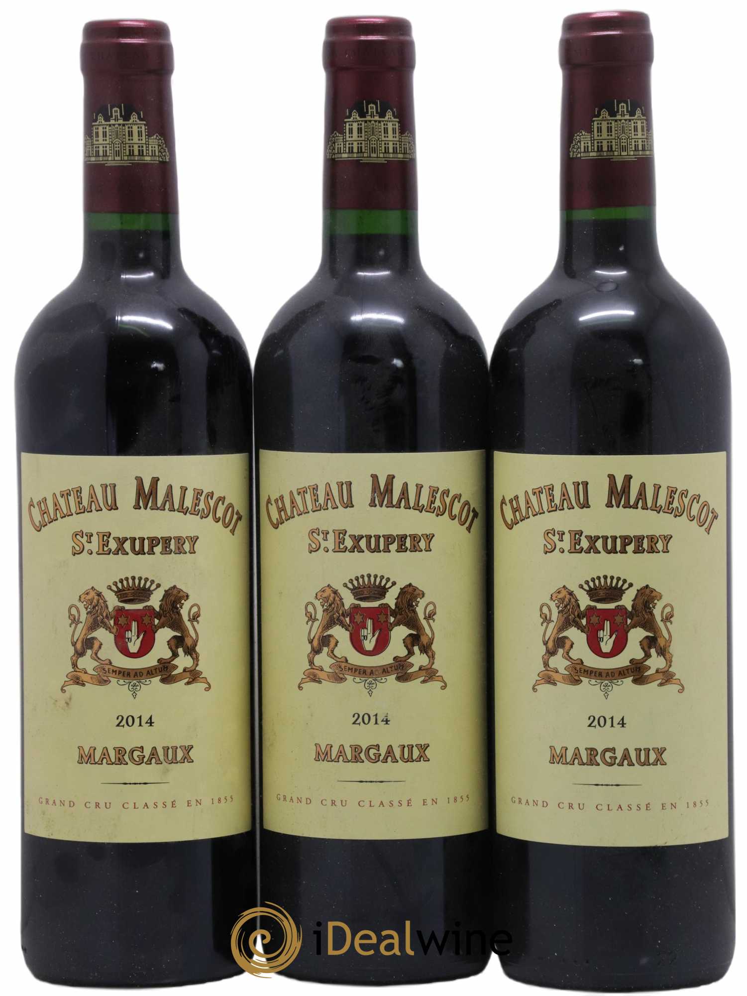 Château Malescot Saint-Exupéry 3ème Grand Cru Classé 2014 - Lot de 3 bouteilles - 0