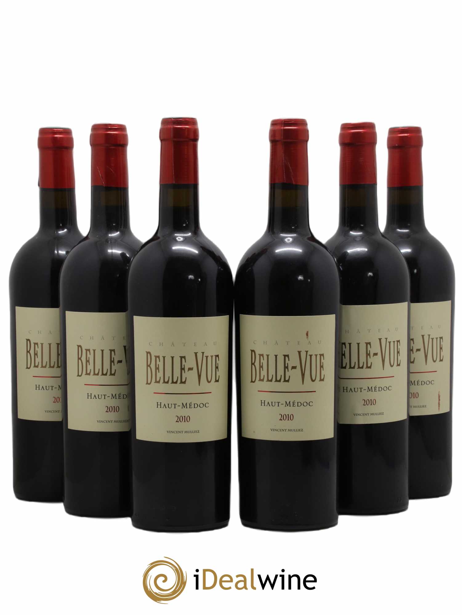 Château Belle-Vue 2010 - Lot de 6 bouteilles - 0