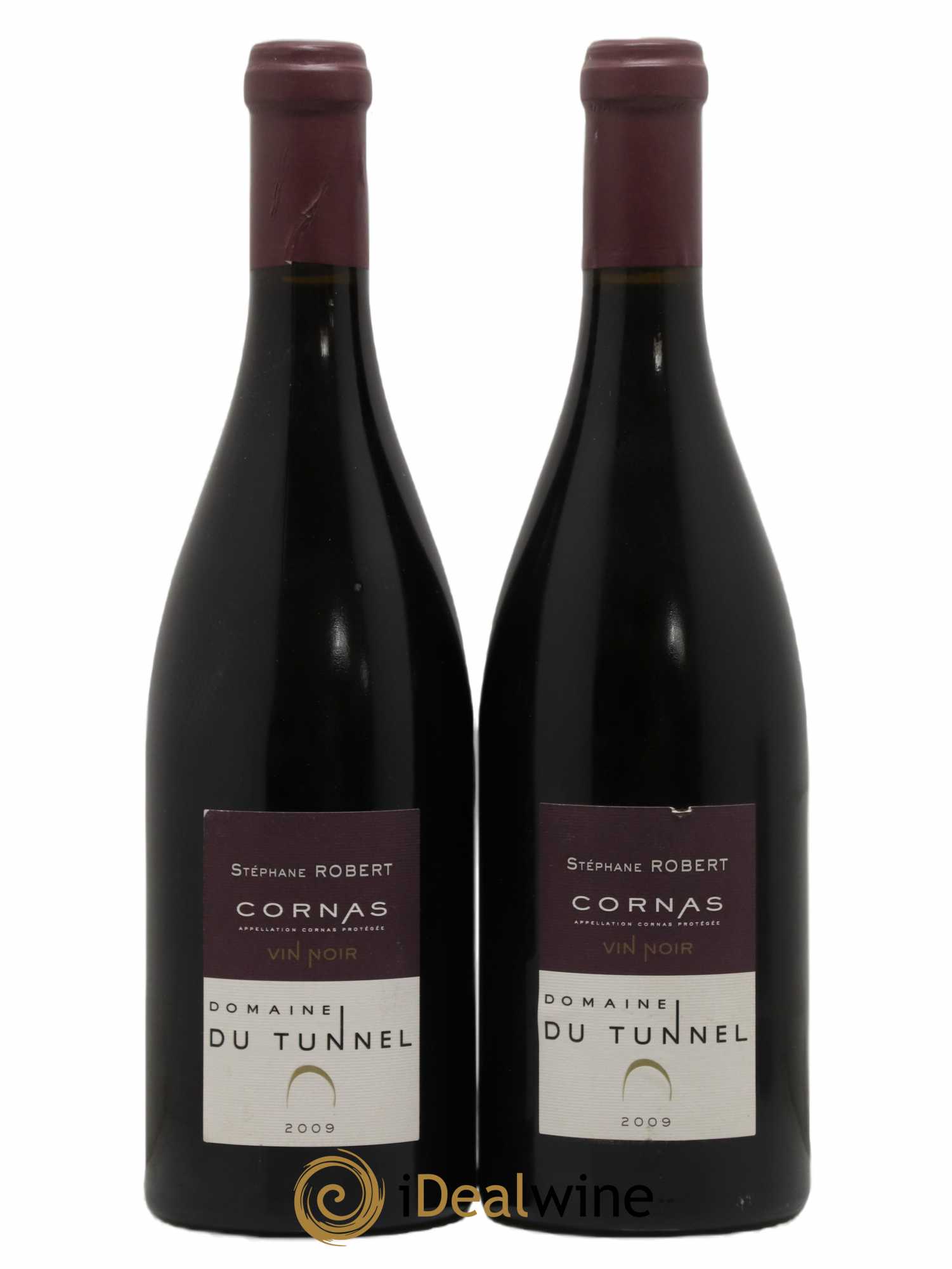 Cornas Vin Noir Tunnel (Domaine du) 2009 - Lot de 2 bouteilles - 0