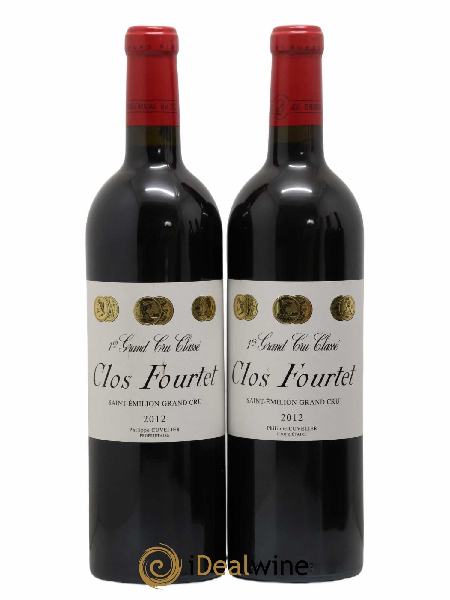 Clos Fourtet 1er Grand Cru Classé B 2012 - Posten von 2 Flaschen - 0