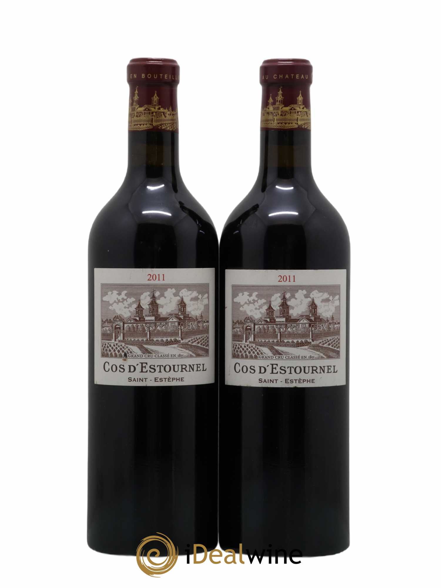 Cos d'Estournel 2ème Grand Cru Classé 2011 - Lot de 2 bouteilles - 0