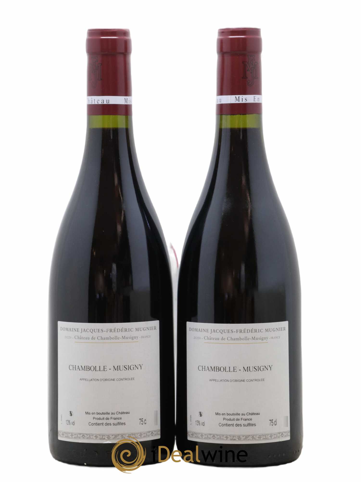 Chambolle-Musigny Jacques-Frédéric Mugnier 2020 - Lot de 2 bouteilles - 1