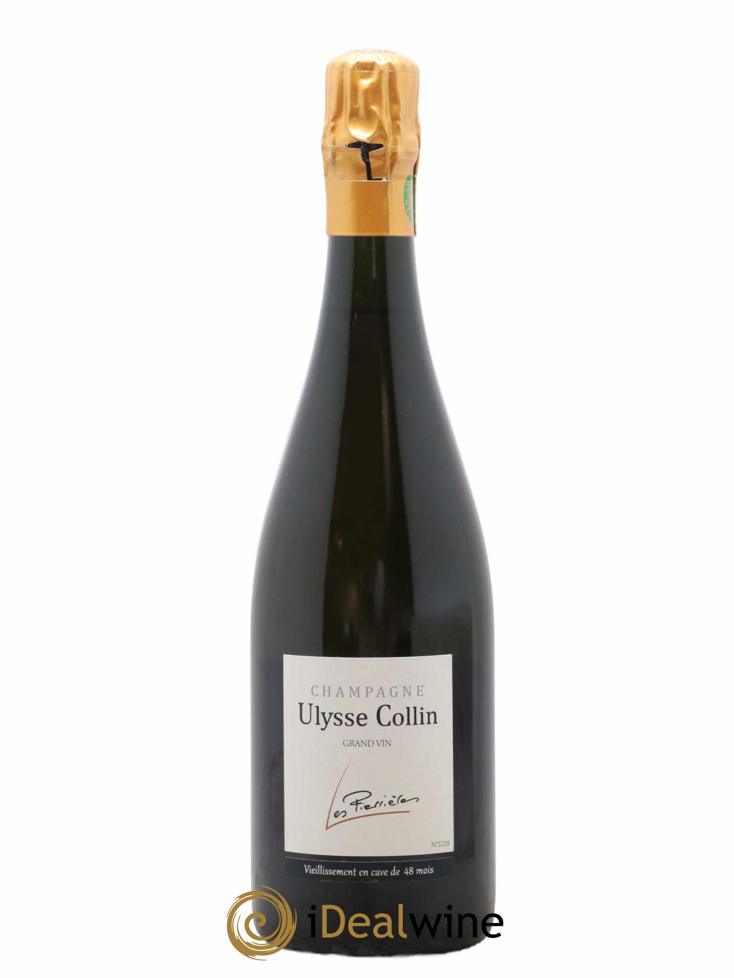 Les Pierrières Blancs de Blancs Extra-Brut Ulysse Collin - Lot de 1 bouteille - 0
