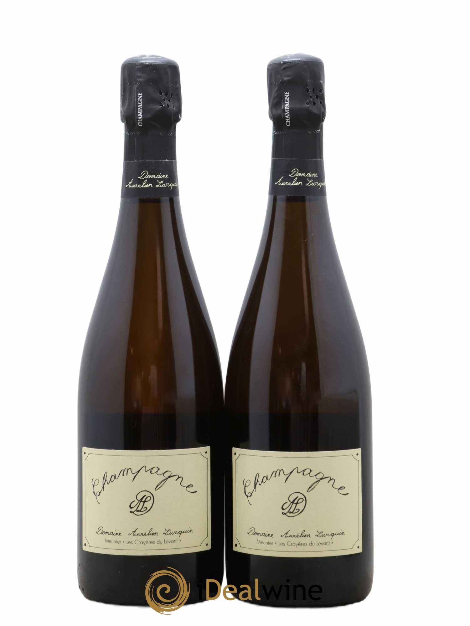 Meunier Les Crayères du Levant Aurélien Lurquin 2018 - Lot de 2 bouteilles - 0