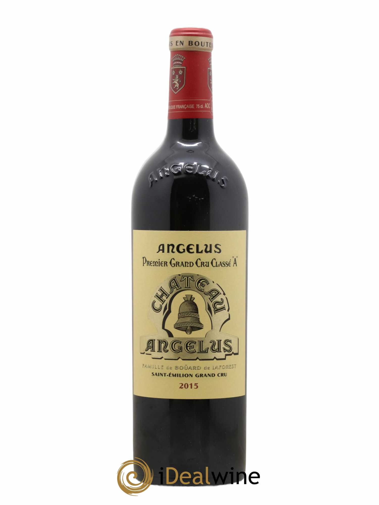Château Angélus 1er Grand Cru Classé A 2015 - Lot de 1 bouteille - 0