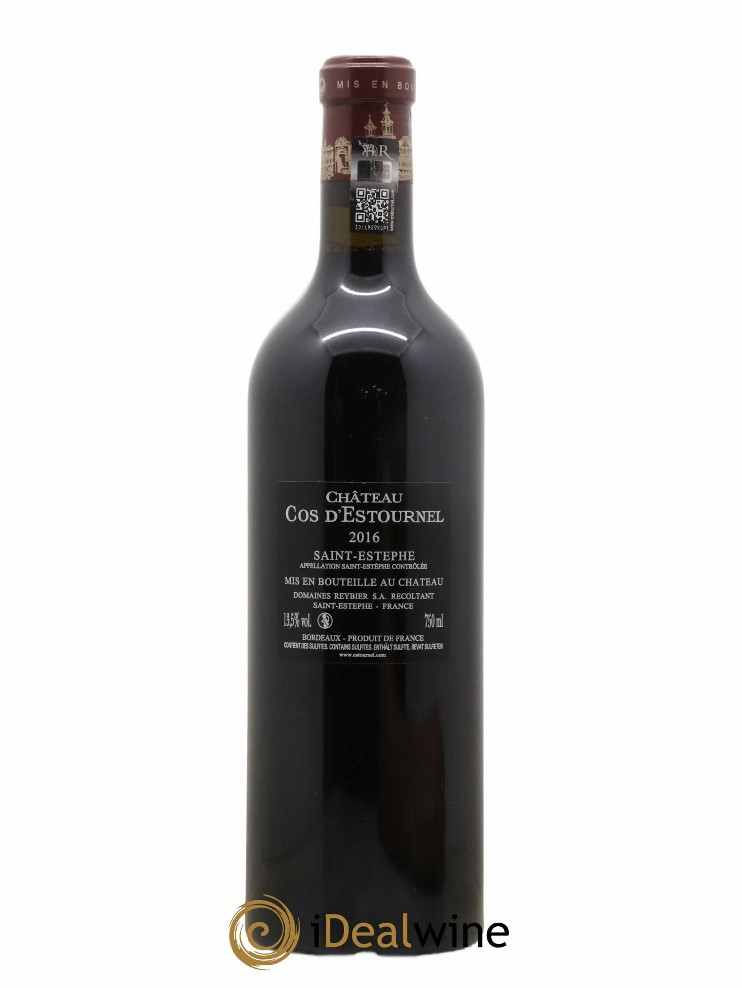 Cos d'Estournel 2ème Grand Cru Classé 2016 - Lot de 1 bouteille - 1