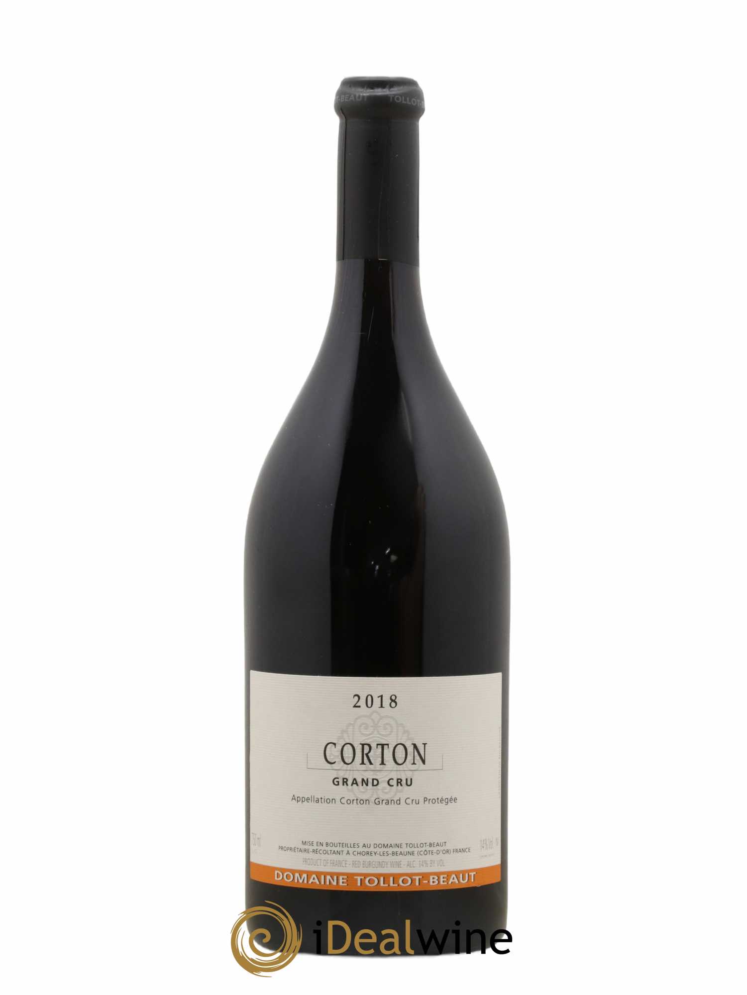 Corton Grand Cru Tollot Beaut (Domaine) 2018 - Lot de 1 bouteille - 0