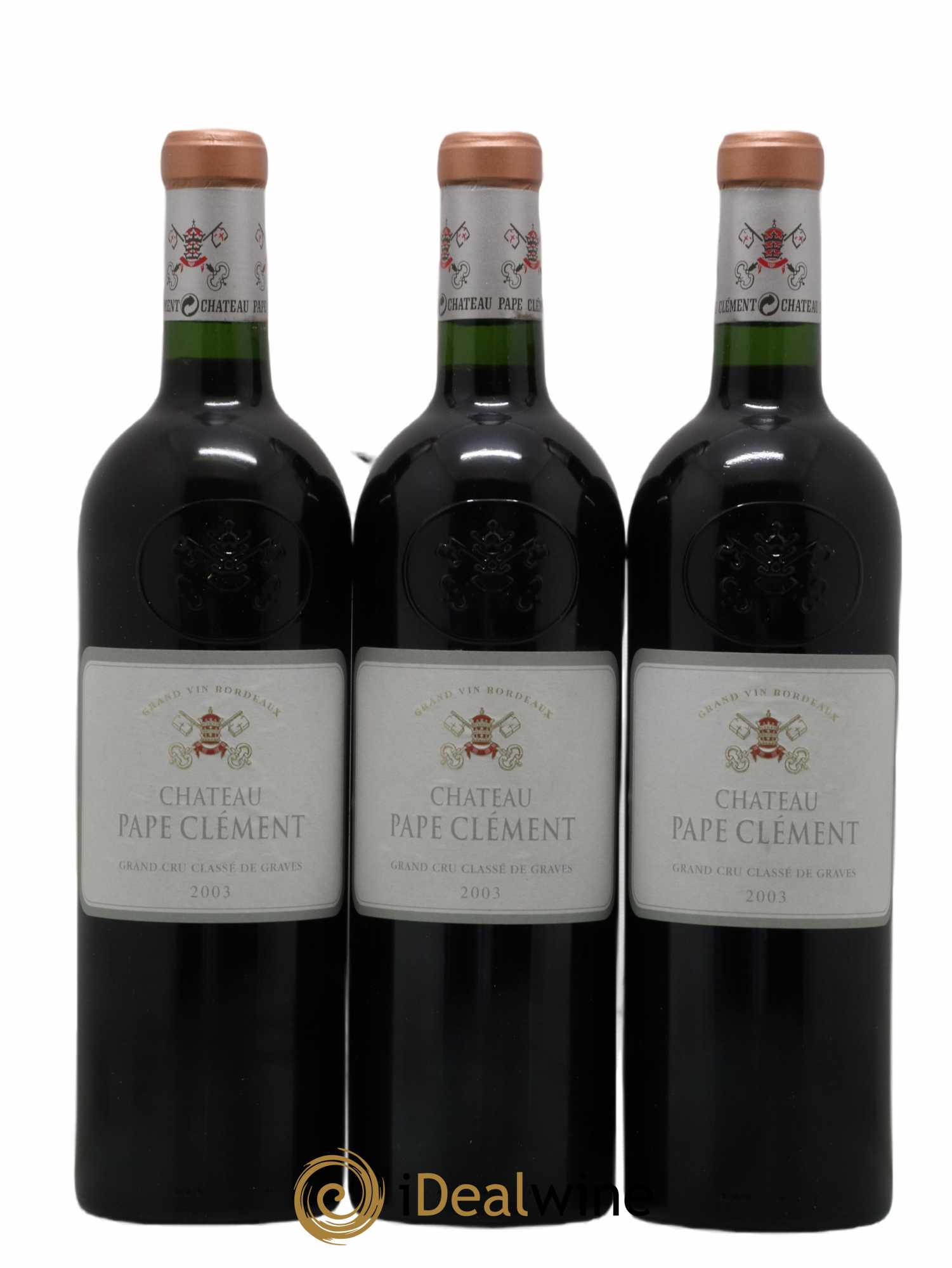 Château Pape Clément Cru Classé de Graves 2003 - Lot de 12 bouteilles - 1
