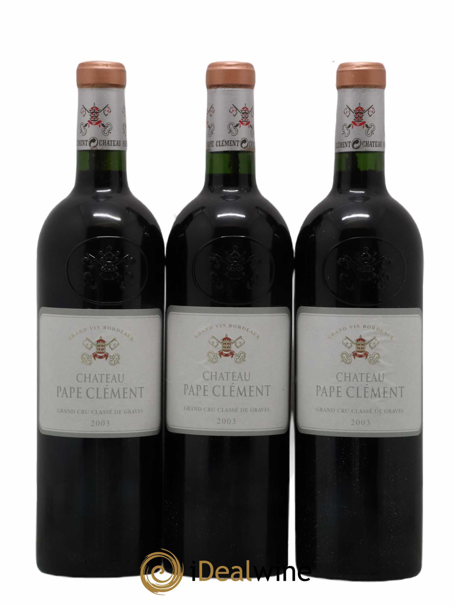 Château Pape Clément Cru Classé de Graves 2003 - Lot de 12 bouteilles - 2