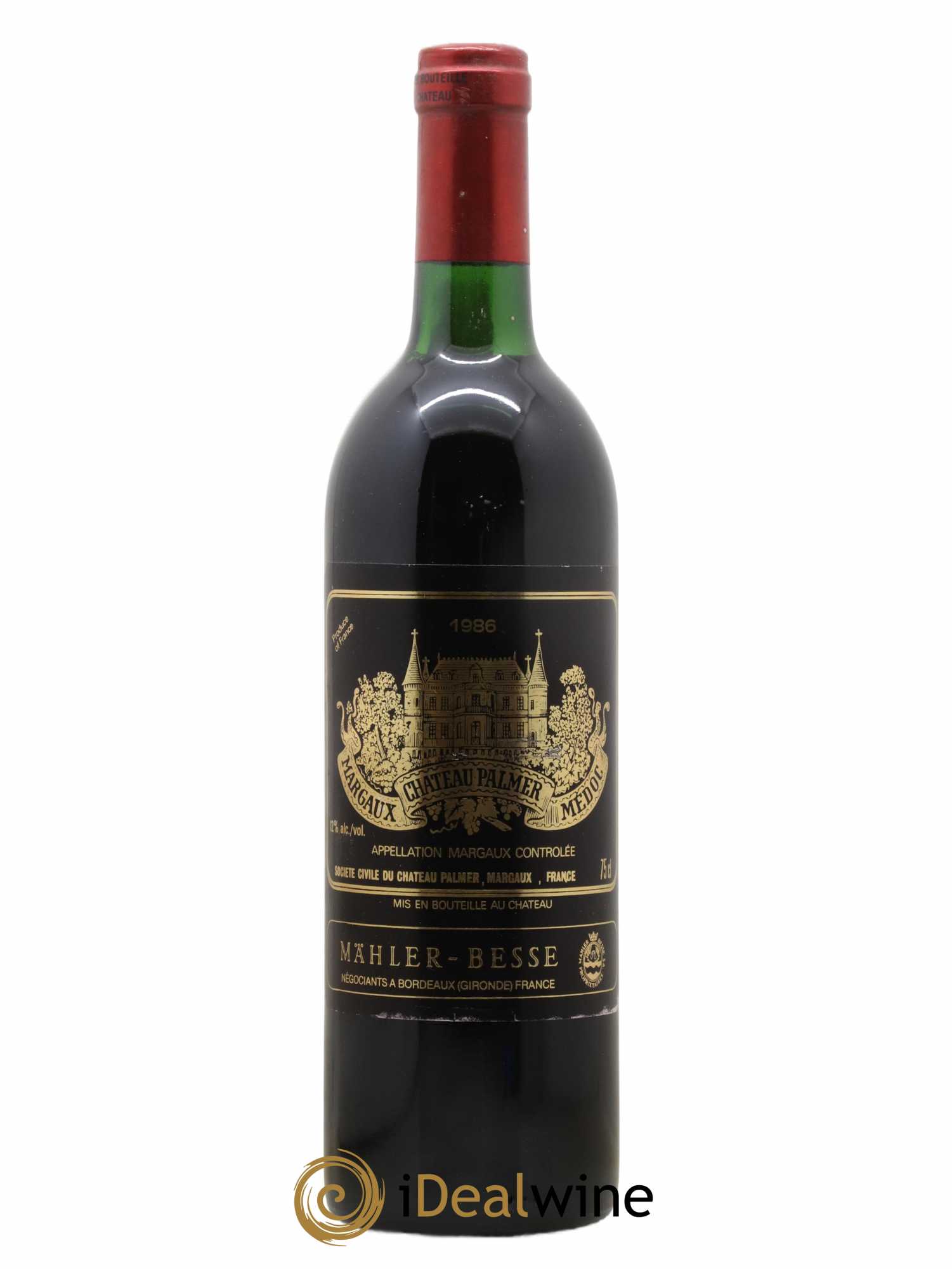 Château Palmer 3ème Grand Cru Classé 1986 - Lot de 1 bouteille - 0