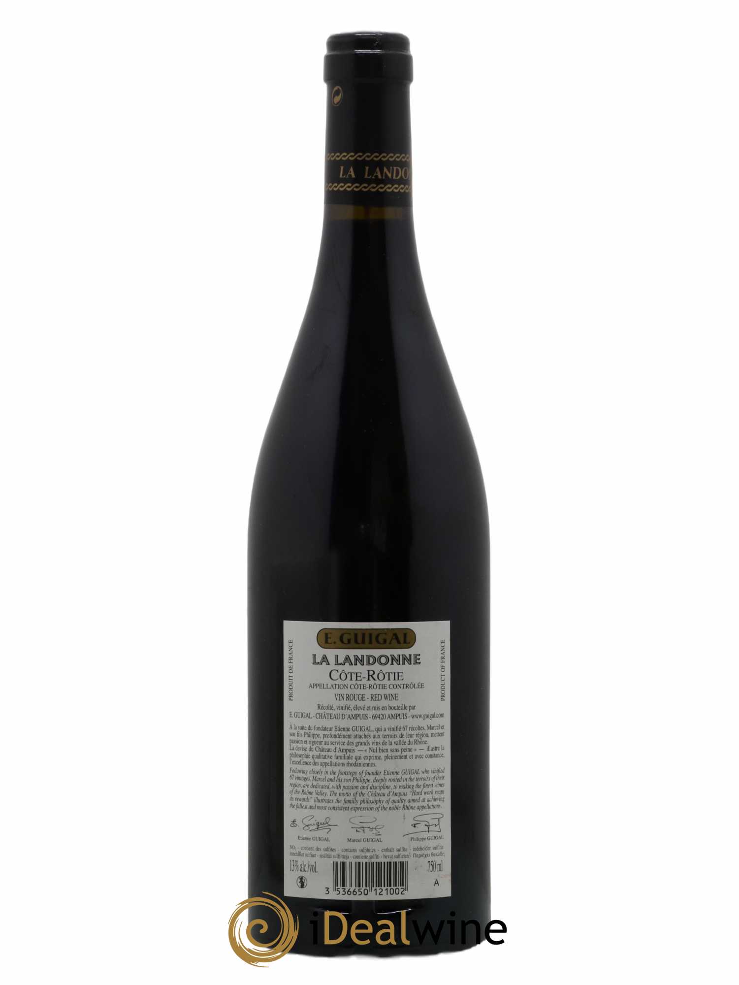 Côte-Rôtie La Landonne Guigal 2011 - Lot de 1 bouteille - 1