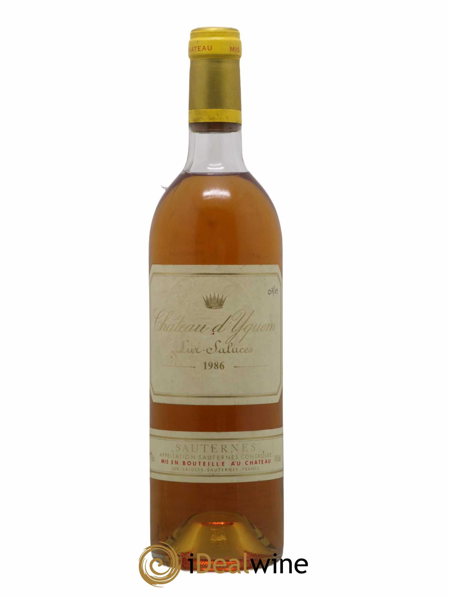 Château d' Yquem 1er Cru Classé Supérieur 1986 - Lotto di 1 bottiglia - 0
