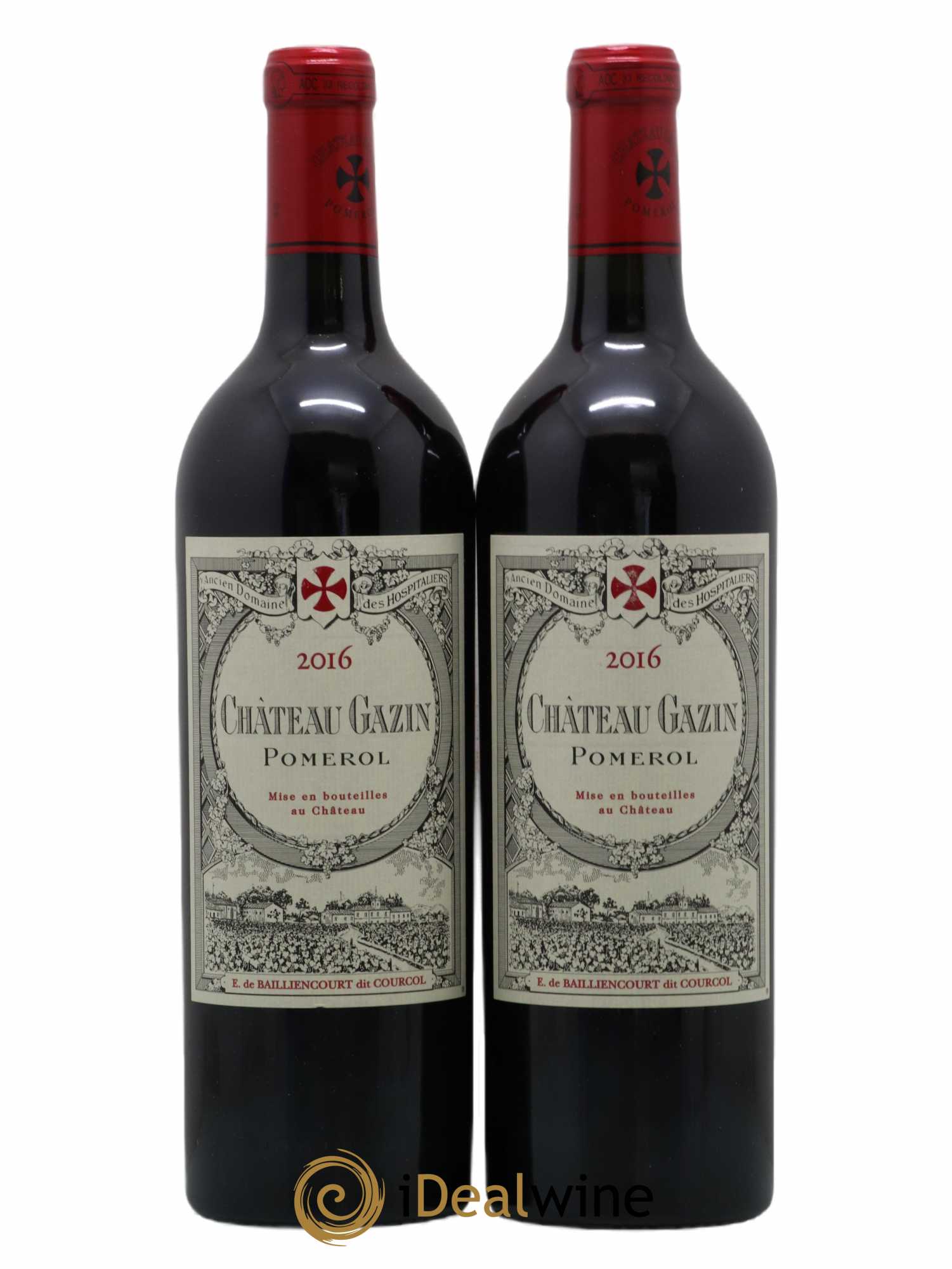 Château Gazin 2016 - Lot de 2 bouteilles - 0