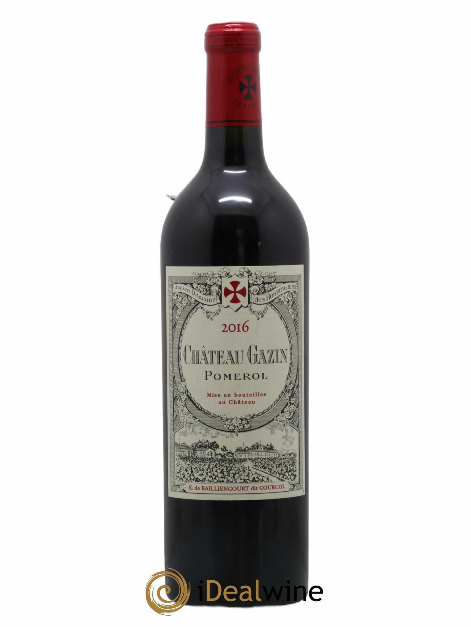 Château Gazin 2016 - Lot de 1 bouteille - 0
