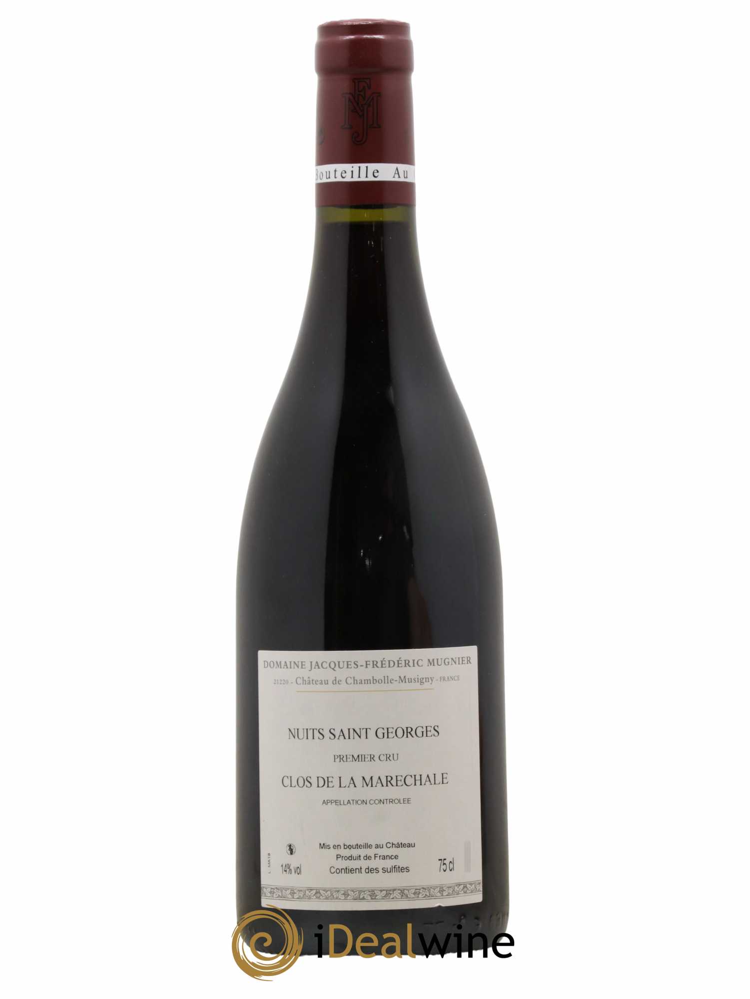Nuits-Saint-Georges 1er Cru Clos de La Maréchale Jacques-Frédéric Mugnier 2018 - Lot de 1 bouteille - 1