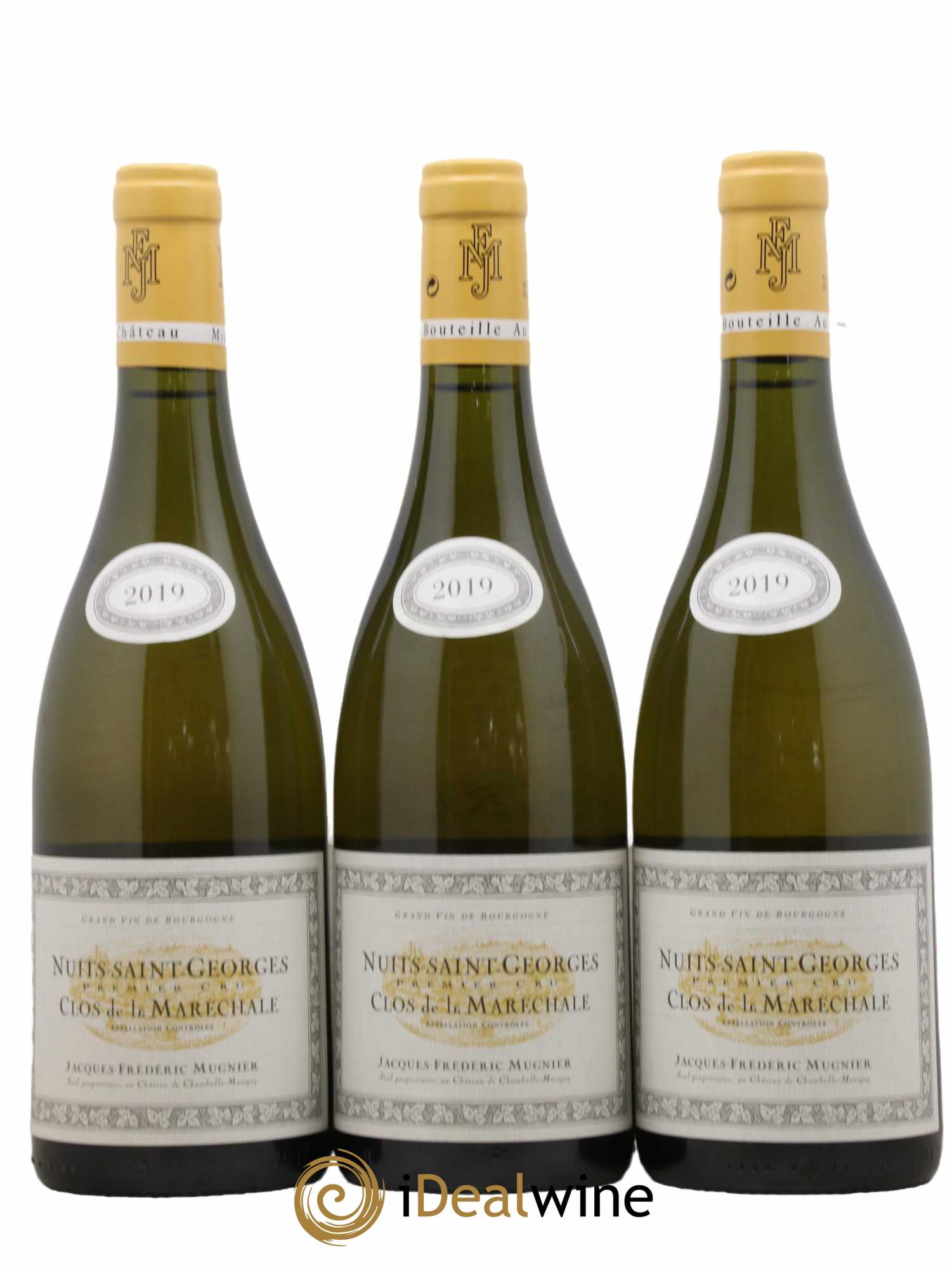 Nuits-Saint-Georges 1er Cru Clos de La Maréchale Jacques-Frédéric Mugnier 2019 - Lot de 3 bouteilles - 0