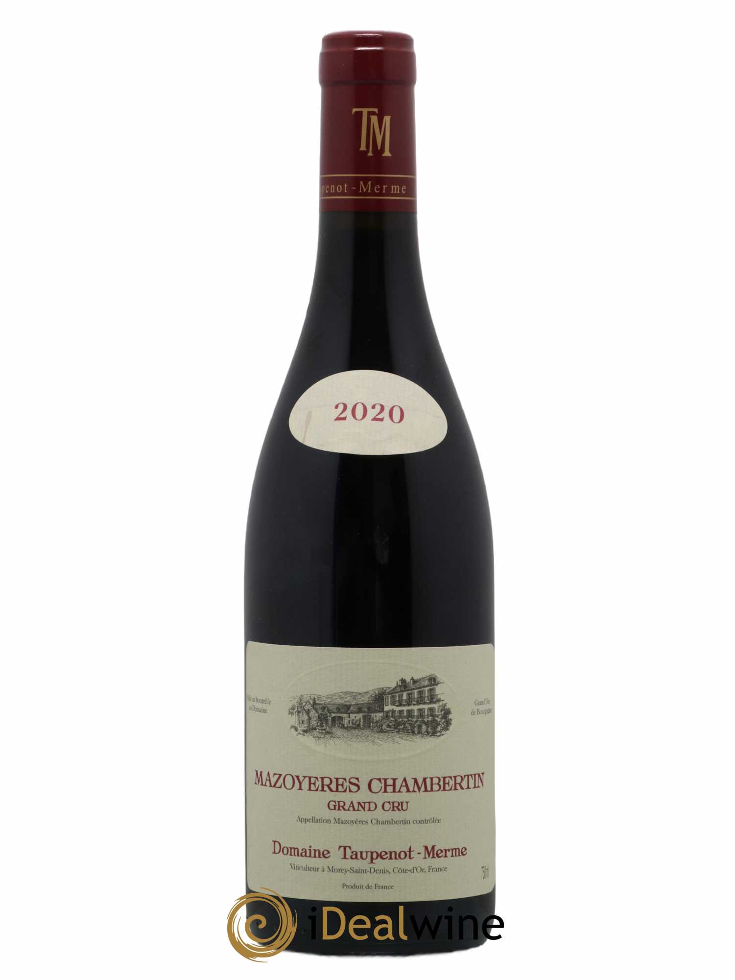Mazoyères-Chambertin Grand Cru Taupenot-Merme 2020 - Lot de 1 bouteille - 0