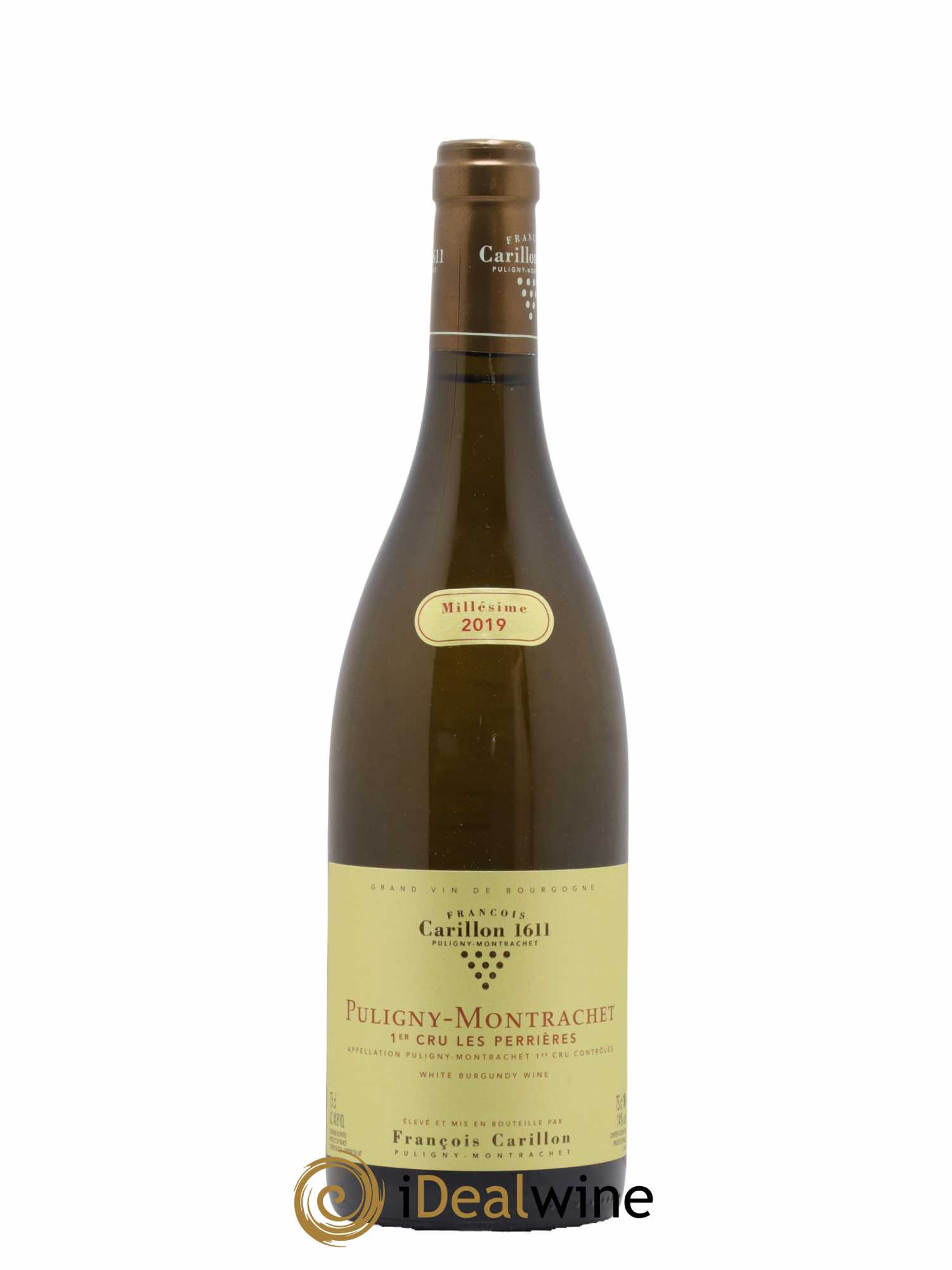 Puligny-Montrachet 1er Cru Les Perrières François Carillon 2019 - Lot de 1 bouteille - 0