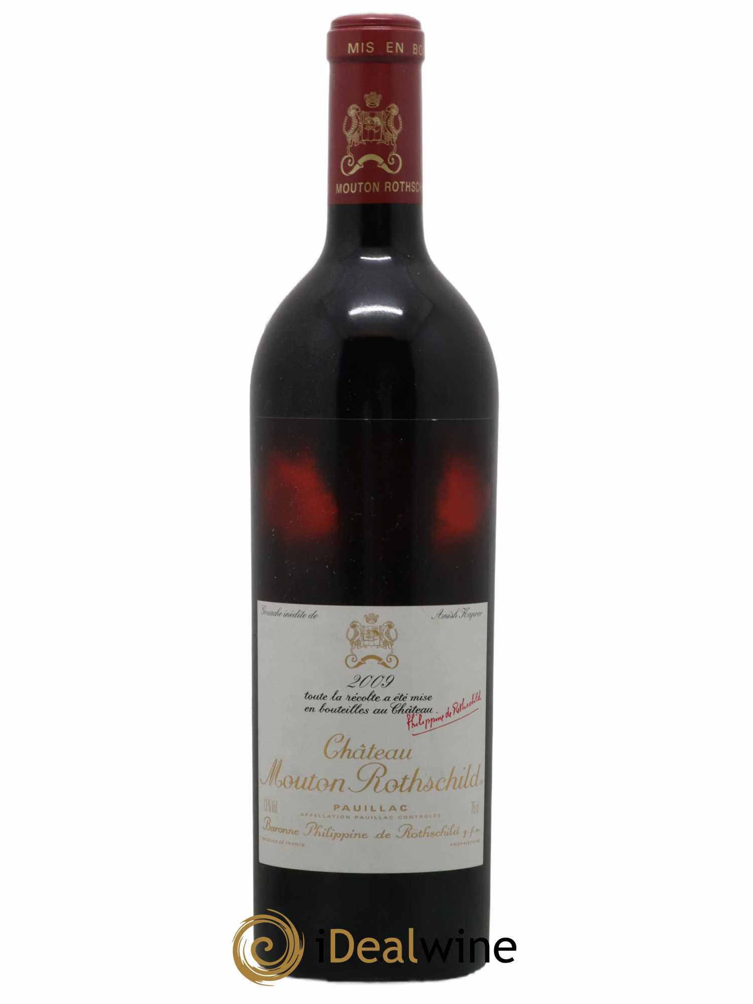 Château Mouton Rothschild 1er Grand Cru Classé 2009 - Lot de 1 bouteille - 0