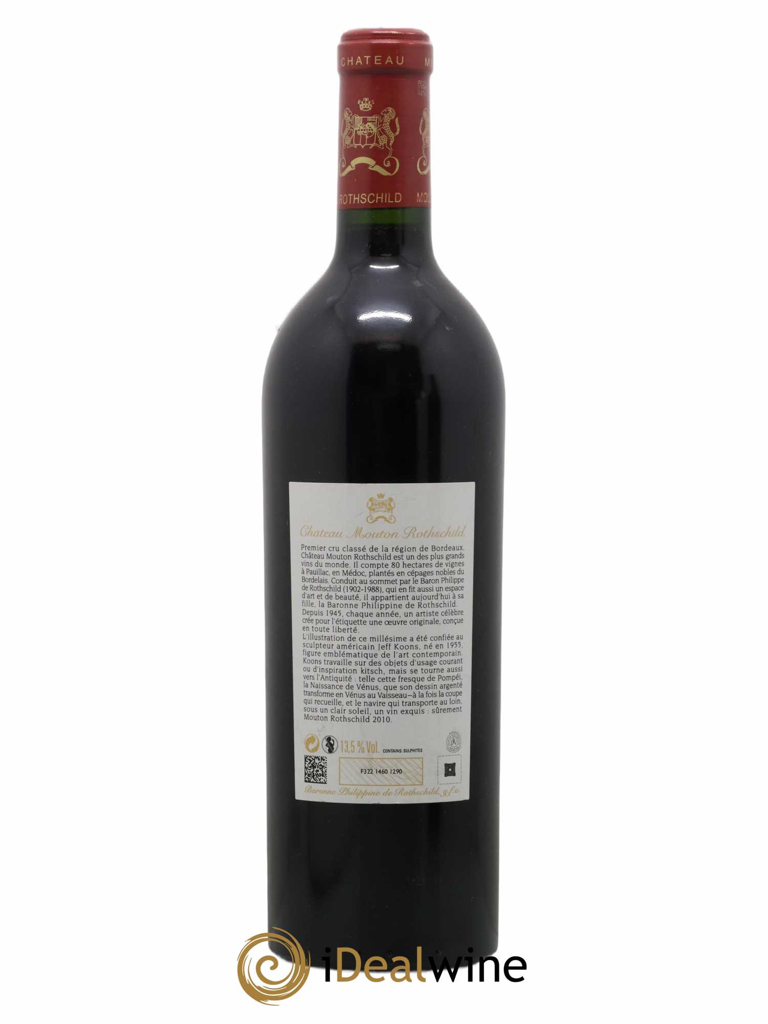 Château Mouton Rothschild 1er Grand Cru Classé 2010 - Lot of 1 bottle - 1