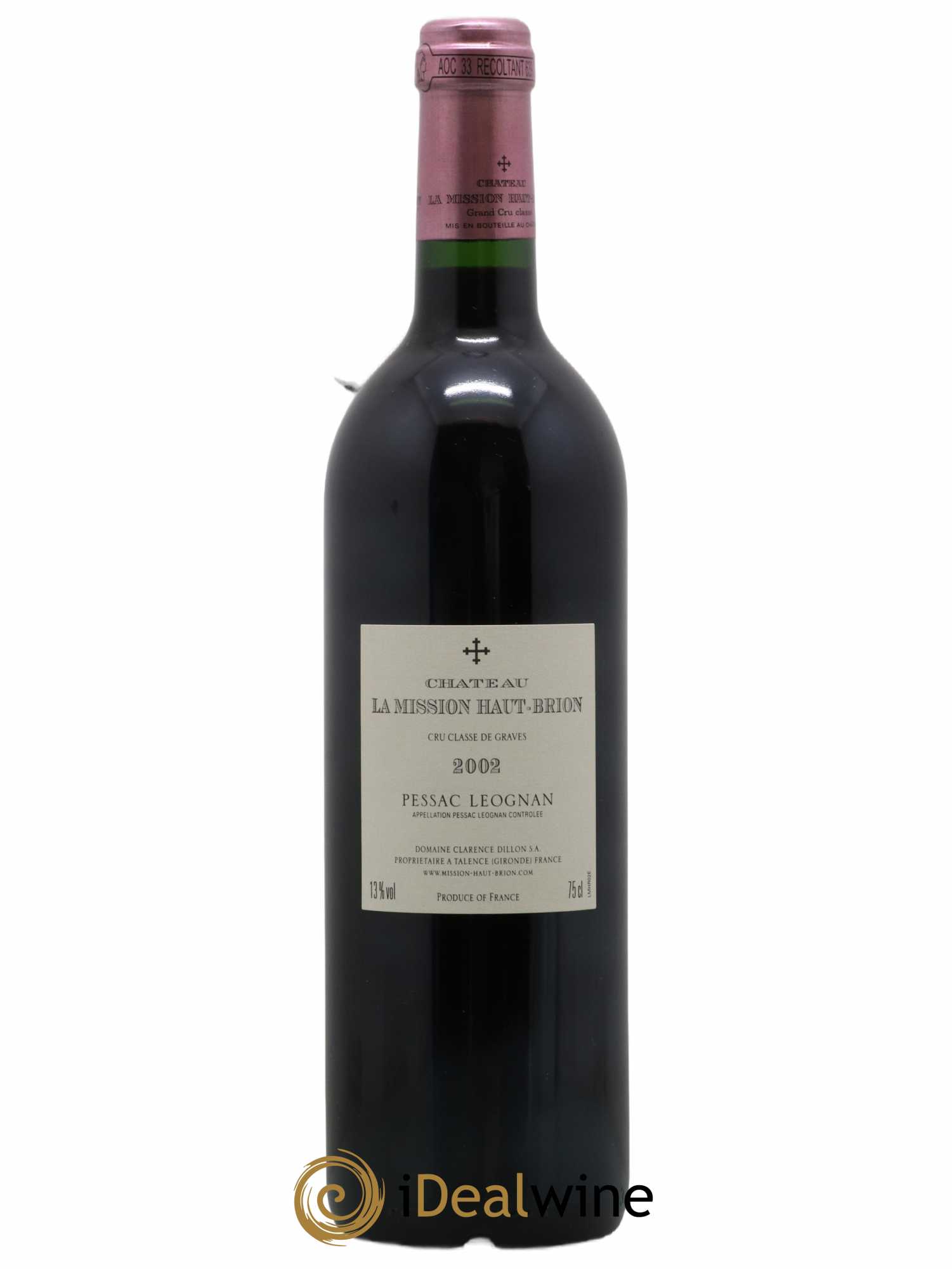 Château la Mission Haut-Brion Cru Classé de Graves 2002 - Posten von 1 Flasche - 1